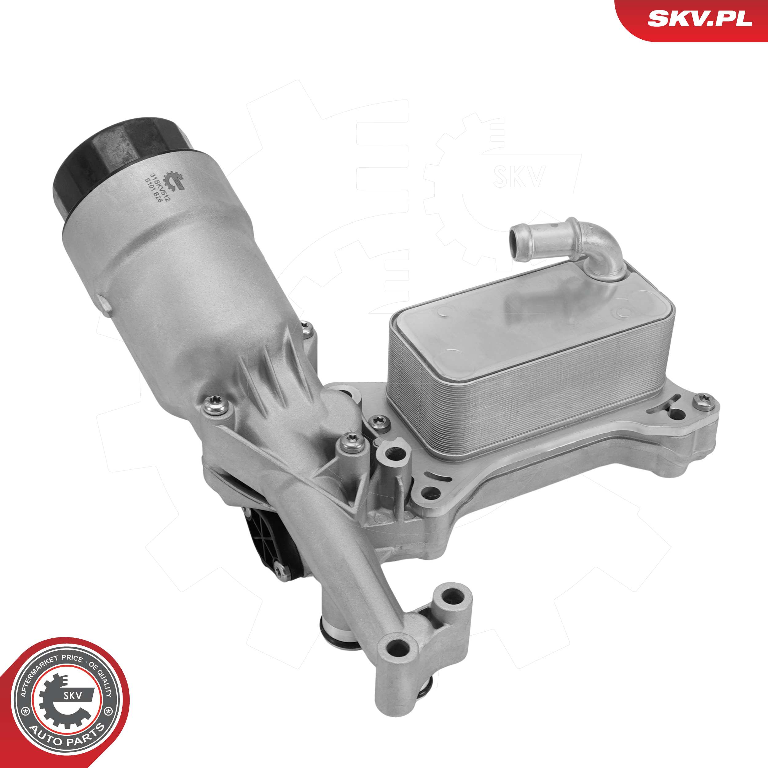 ESEN SKV Oliekøler, motorolie 31skv512 for JEEP