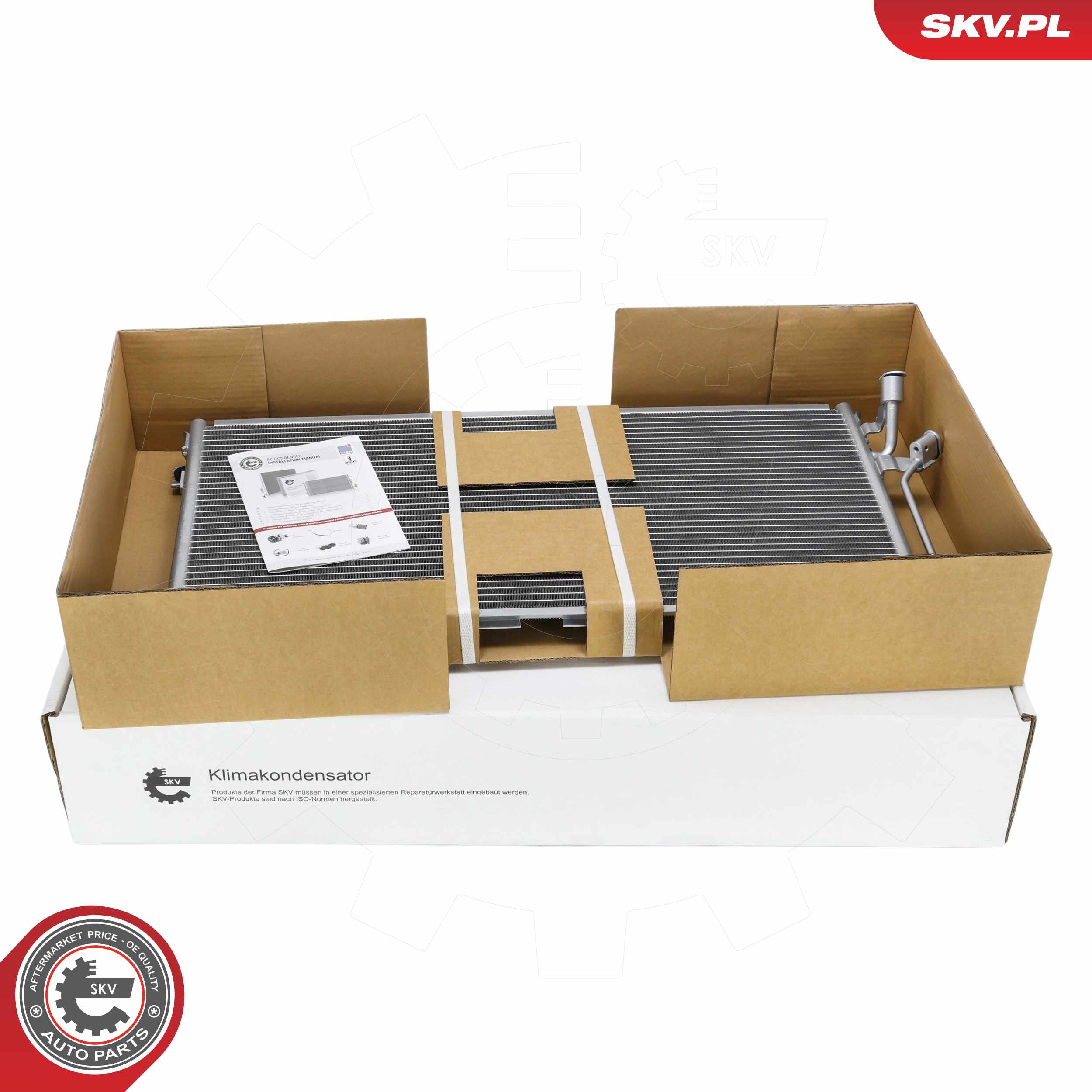 ESEN SKV Kondensor, klimaanlæg 86skv483 for MITSUBISHI