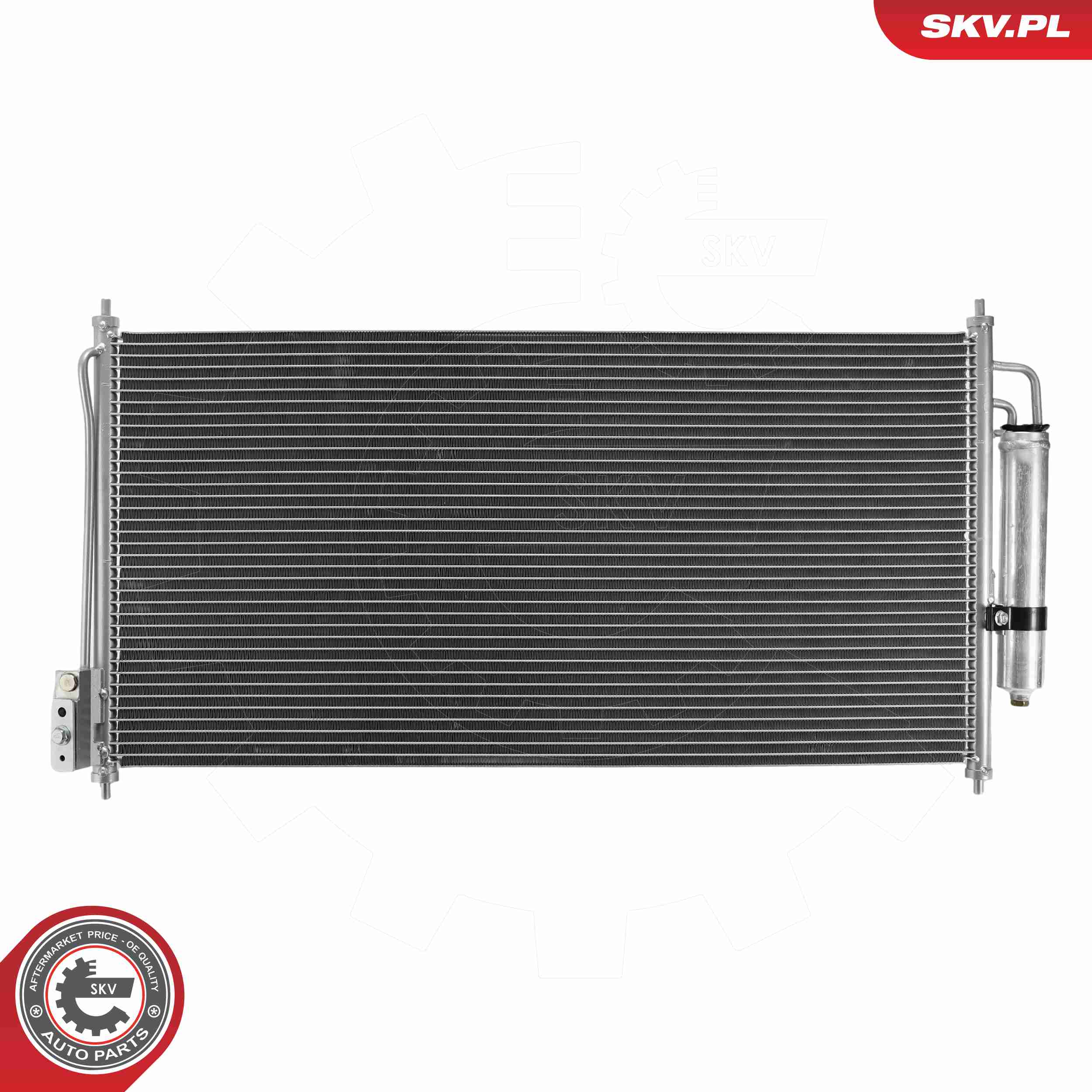 ESEN SKV Kondensor, klimaanlæg 86skv617 for NISSAN