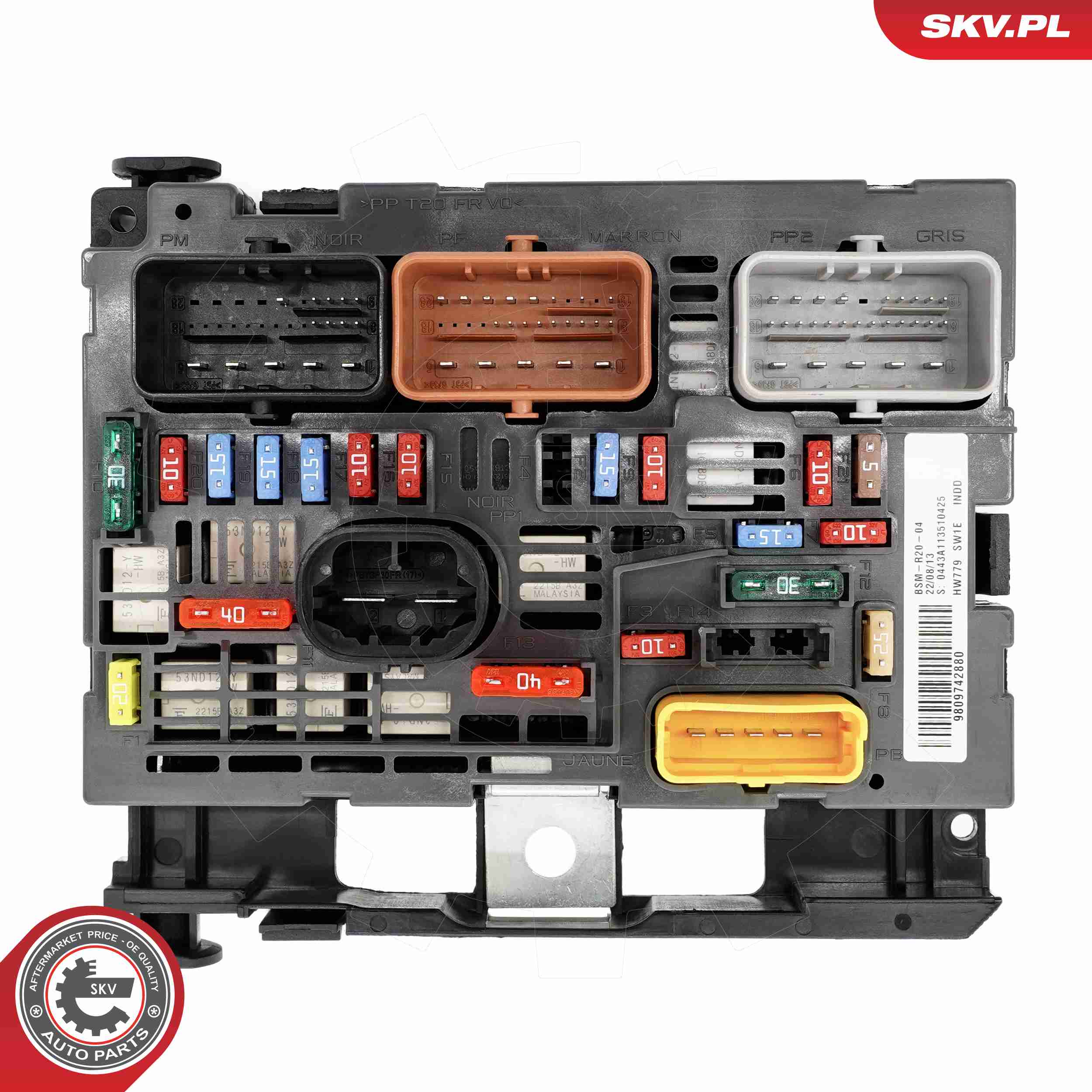 ESEN SKV Styreenhed, motormanagement 96skv322 for PEUGEOT