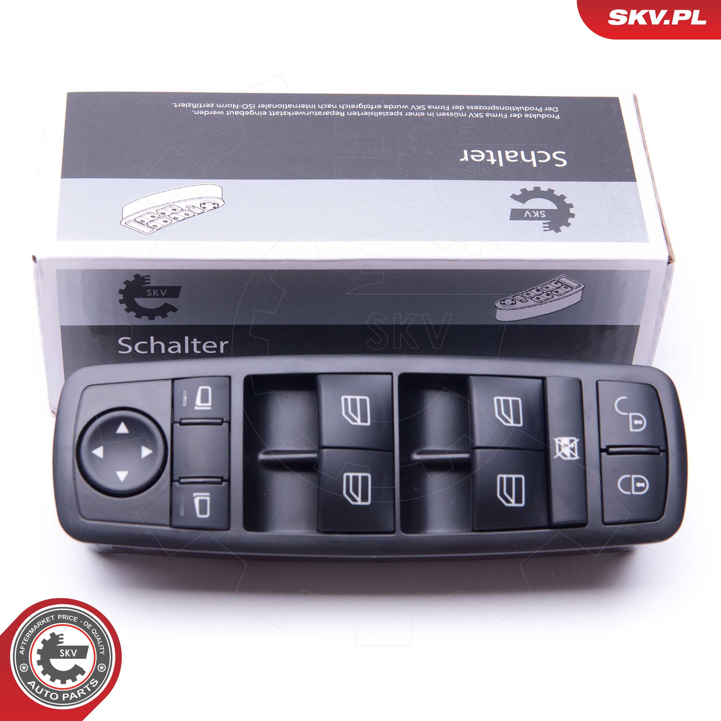 ESEN SKV Kontakt, rudehejs 37skv075 foran for MERCEDES-BENZ