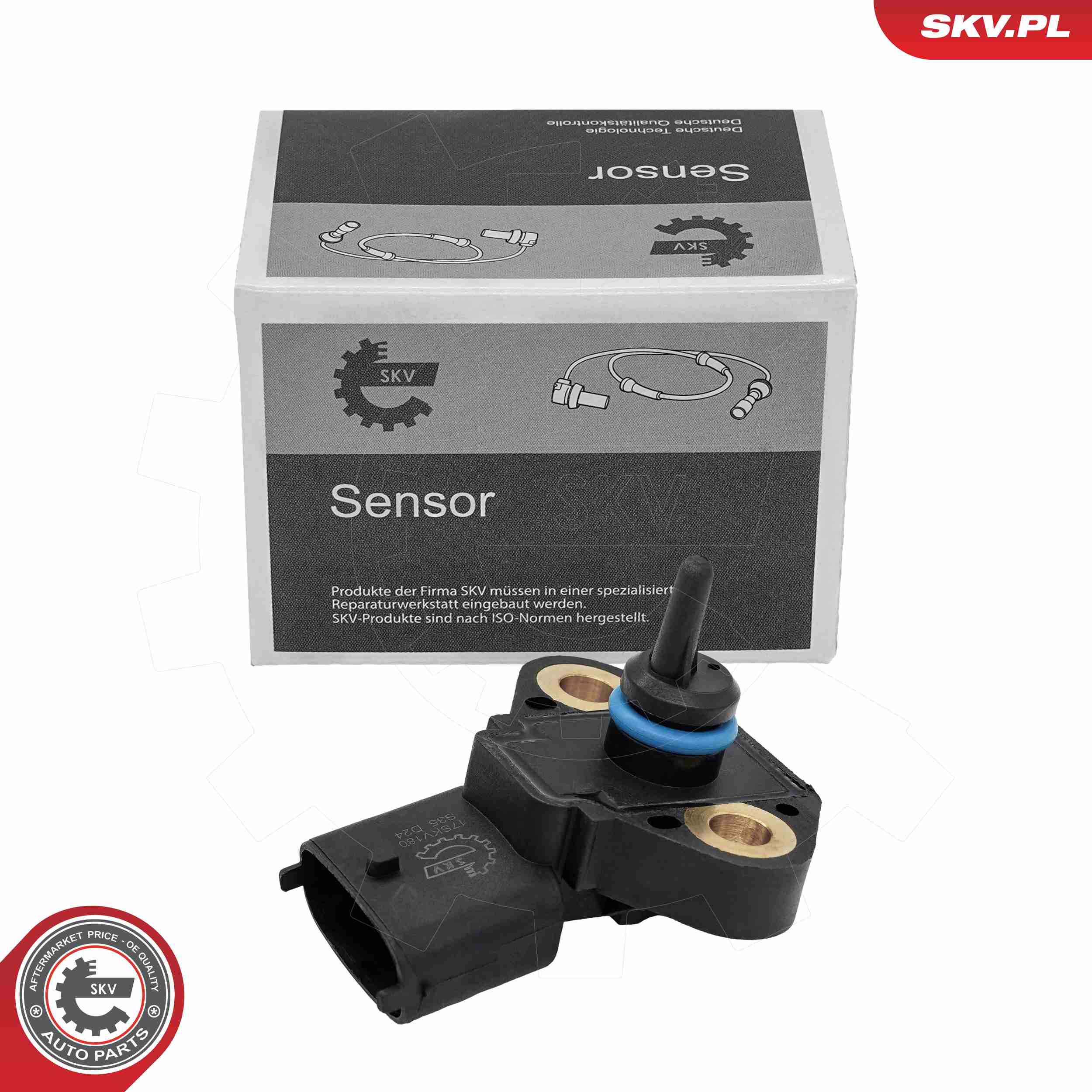 ESEN SKV Sensor, sugerørstryk 17skv180 for PORSCHE