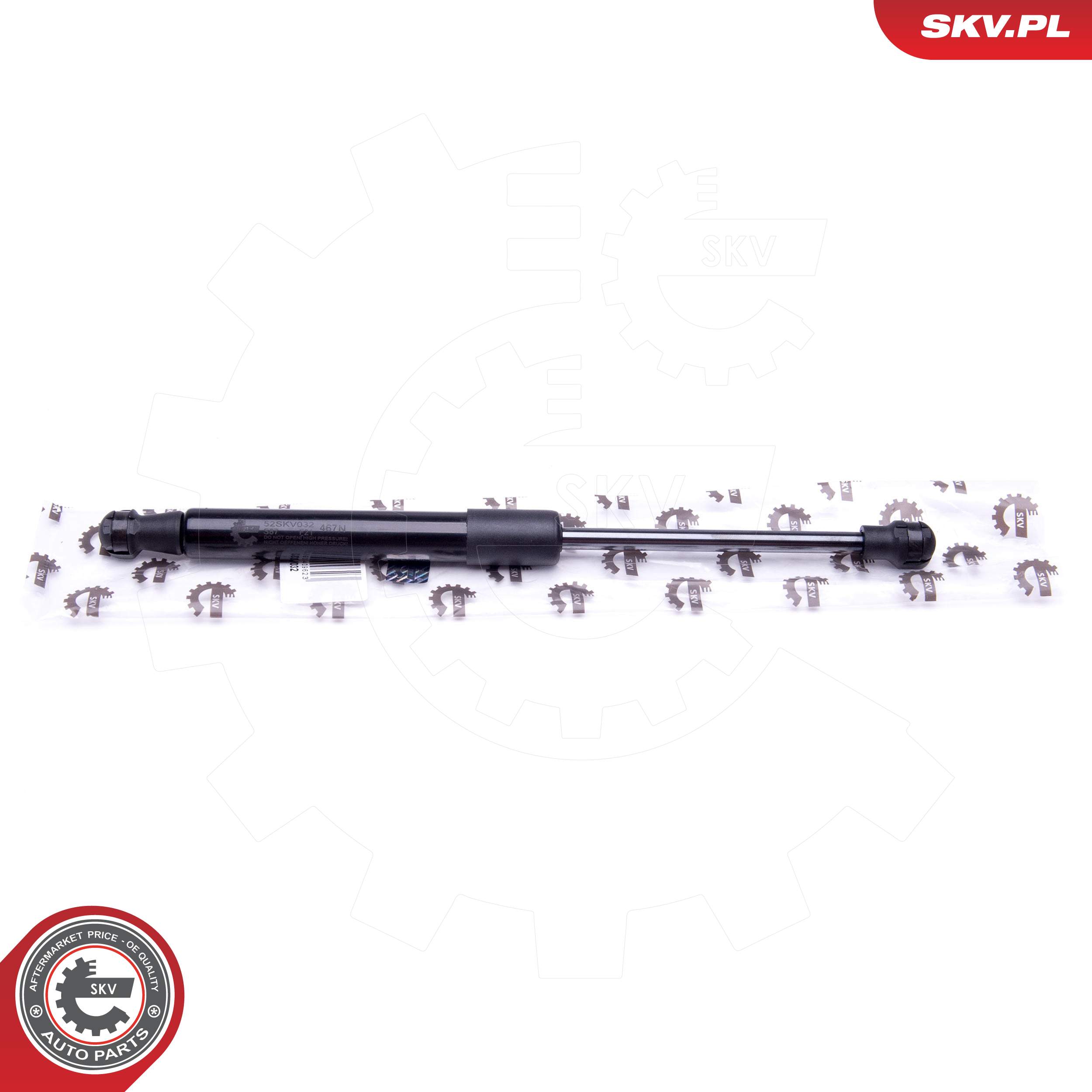ESEN SKV Gasfjeder, motorhjelm 52skv032 Motorhjelm for JEEP