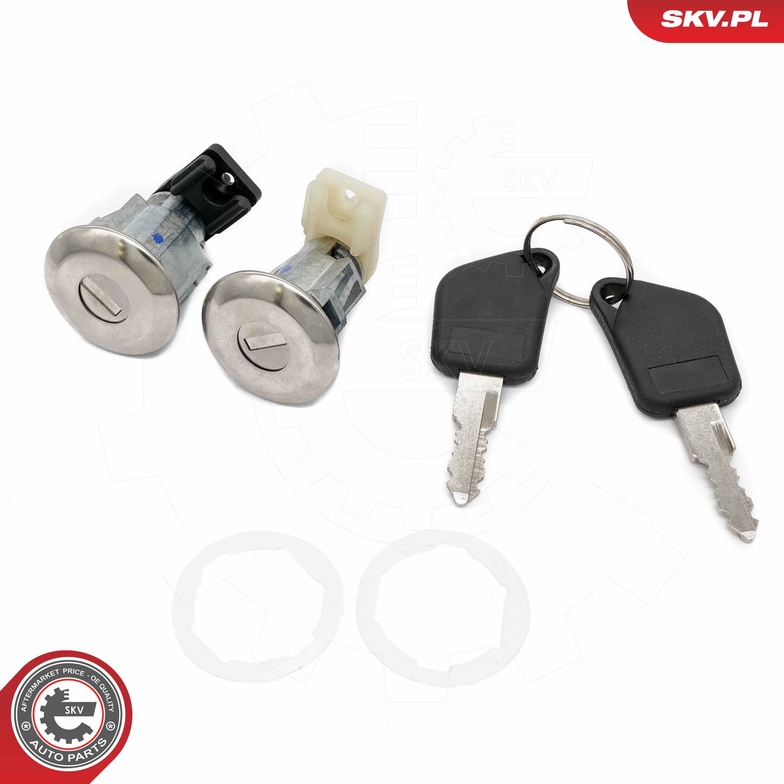 ESEN SKV Låsesæt, låsesystem 65skv807 foran for PEUGEOT CITROËN/PEUGEOT
