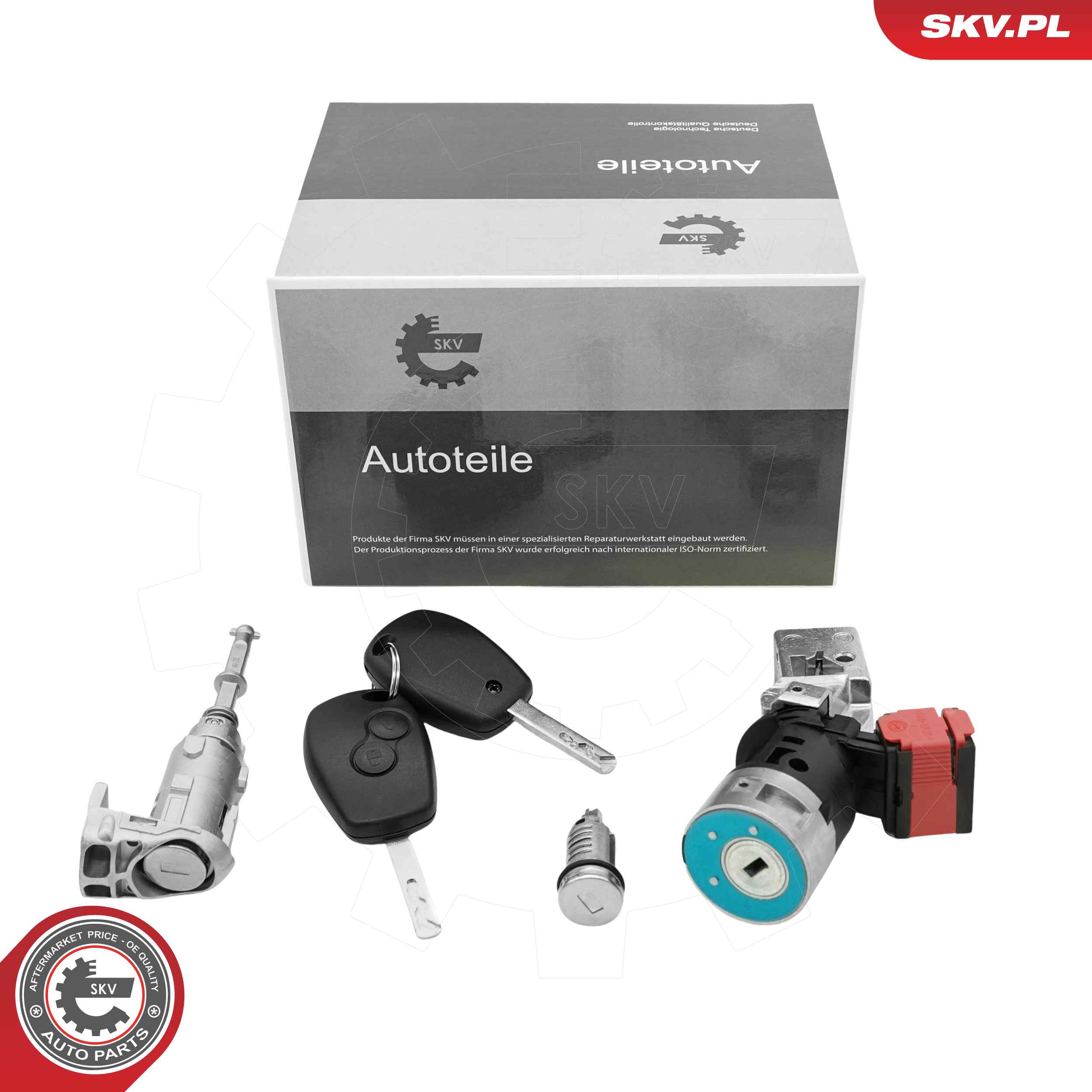 ESEN SKV Låsesæt, låsesystem 65skv832 for RENAULT