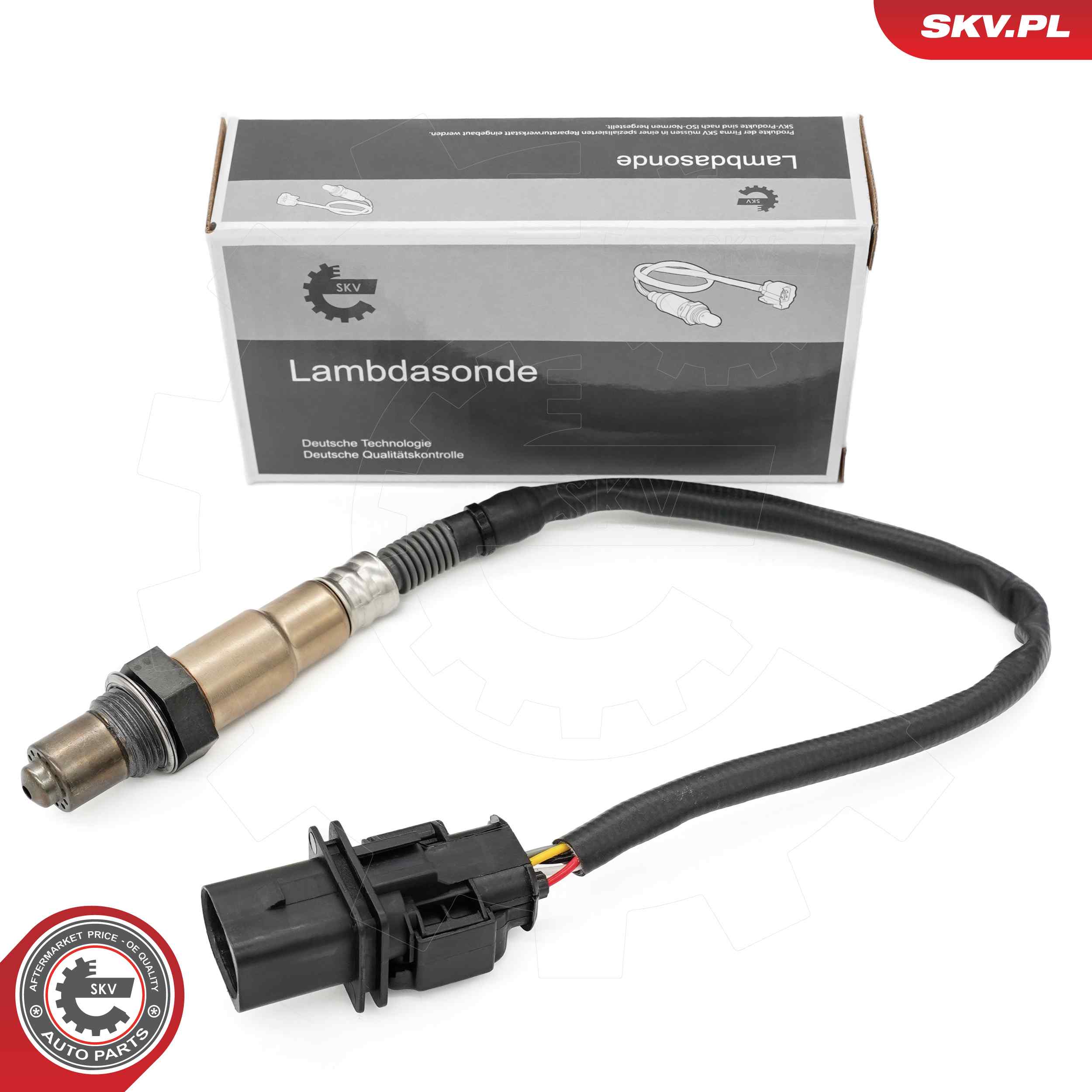 ESEN SKV Lambdasonde 09skv203 foran katalysatoren for FORD OPEL FIAT VAUXHALL IVECO LAMBORGHINI BMW MINI PEUGEOT DS JEEP KIA SMART MERCEDES-BENZ MITS