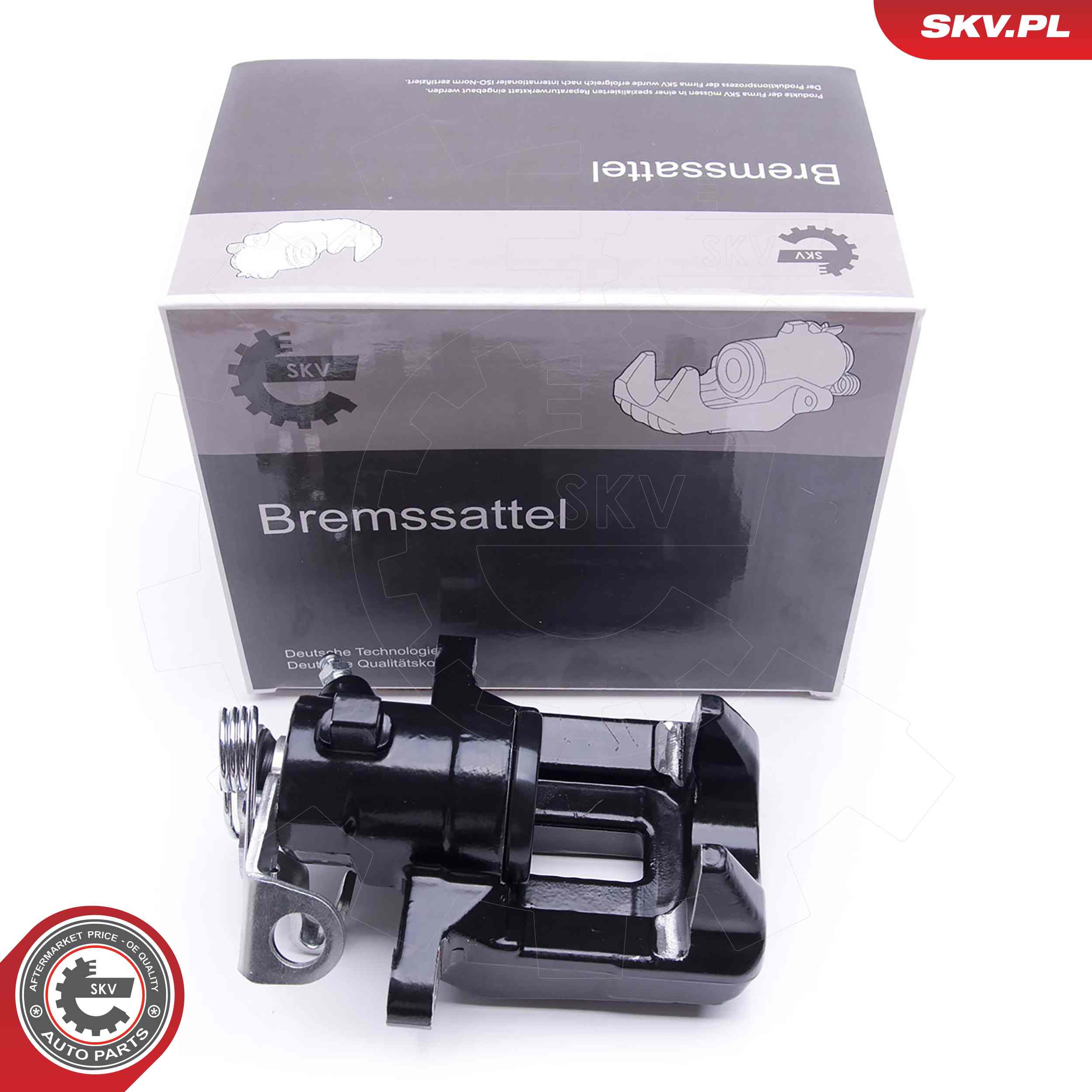 ESEN SKV Bremsekaliper 23skv113black Bagaksel venstre for VAG SKODA