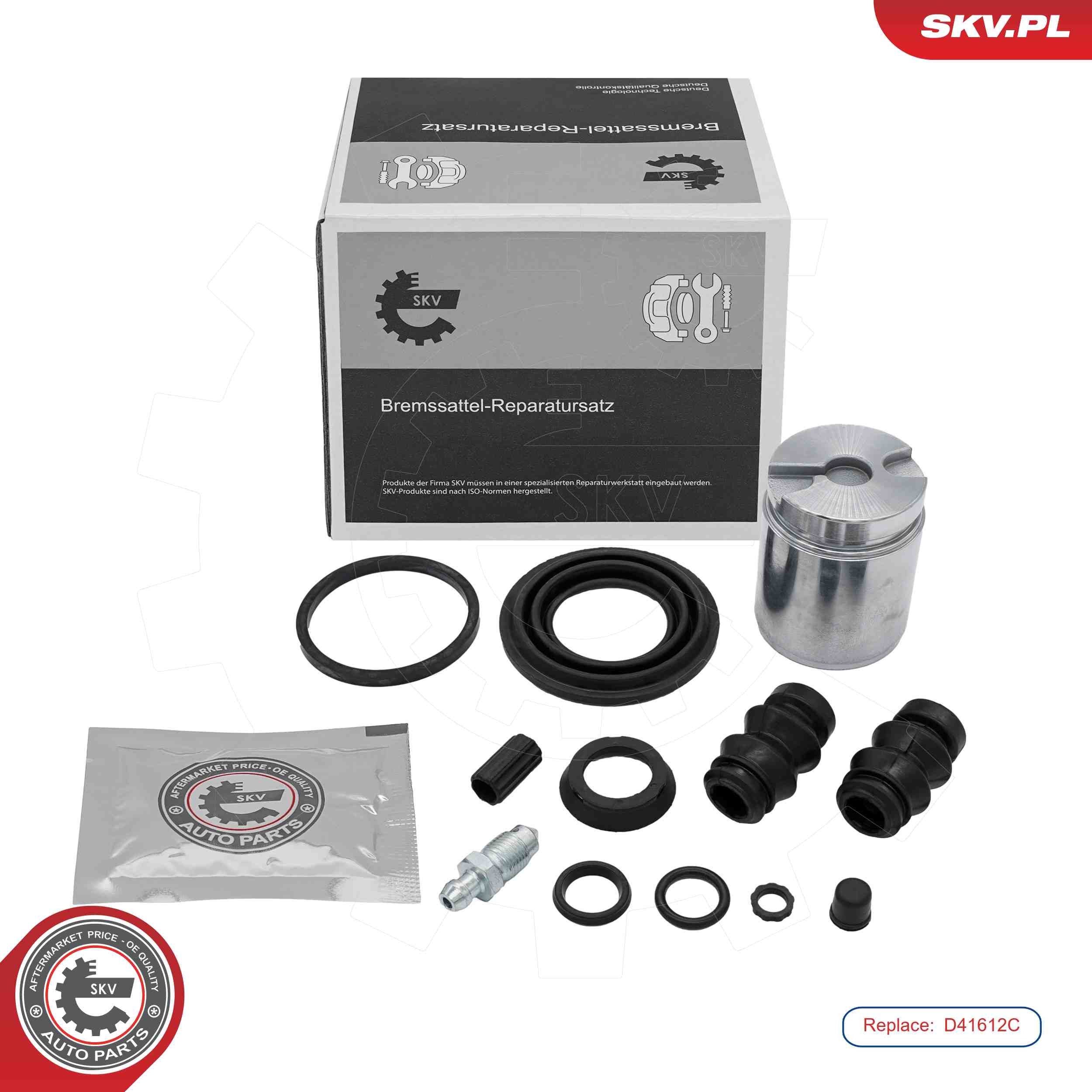 ESEN SKV Rep.sæt, bremsekaliper 91skv305 bagaksel for OPEL NISSAN RENAULT VAUXHALL