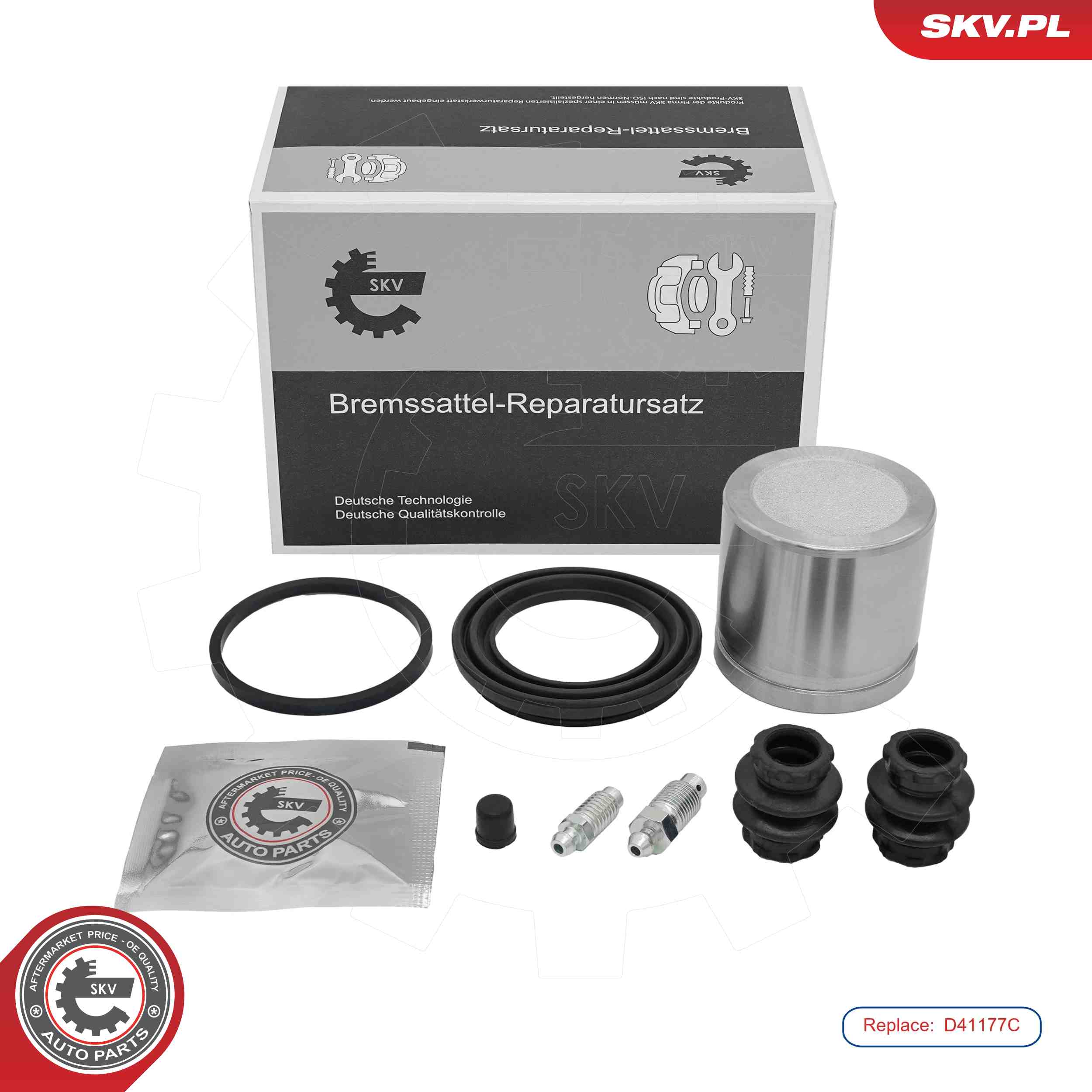 ESEN SKV Rep.sæt, bremsekaliper 91skv372 foraksel for FORD FIAT / LANCIA FIAT MITSUBISHI KIA SMART