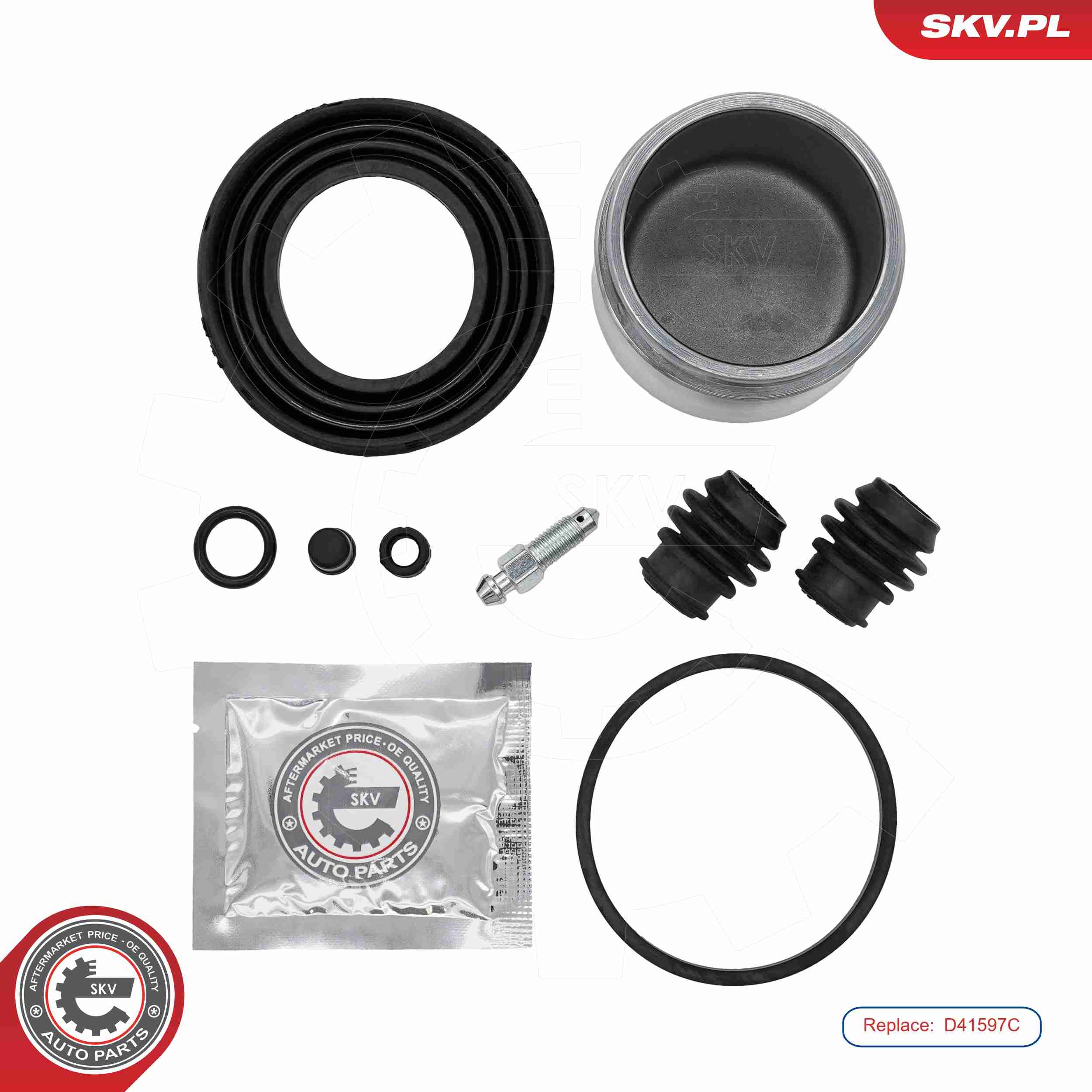 ESEN SKV Rep.sæt, bremsekaliper 91skv089 foraksel for MAZDA NISSAN RENAULT