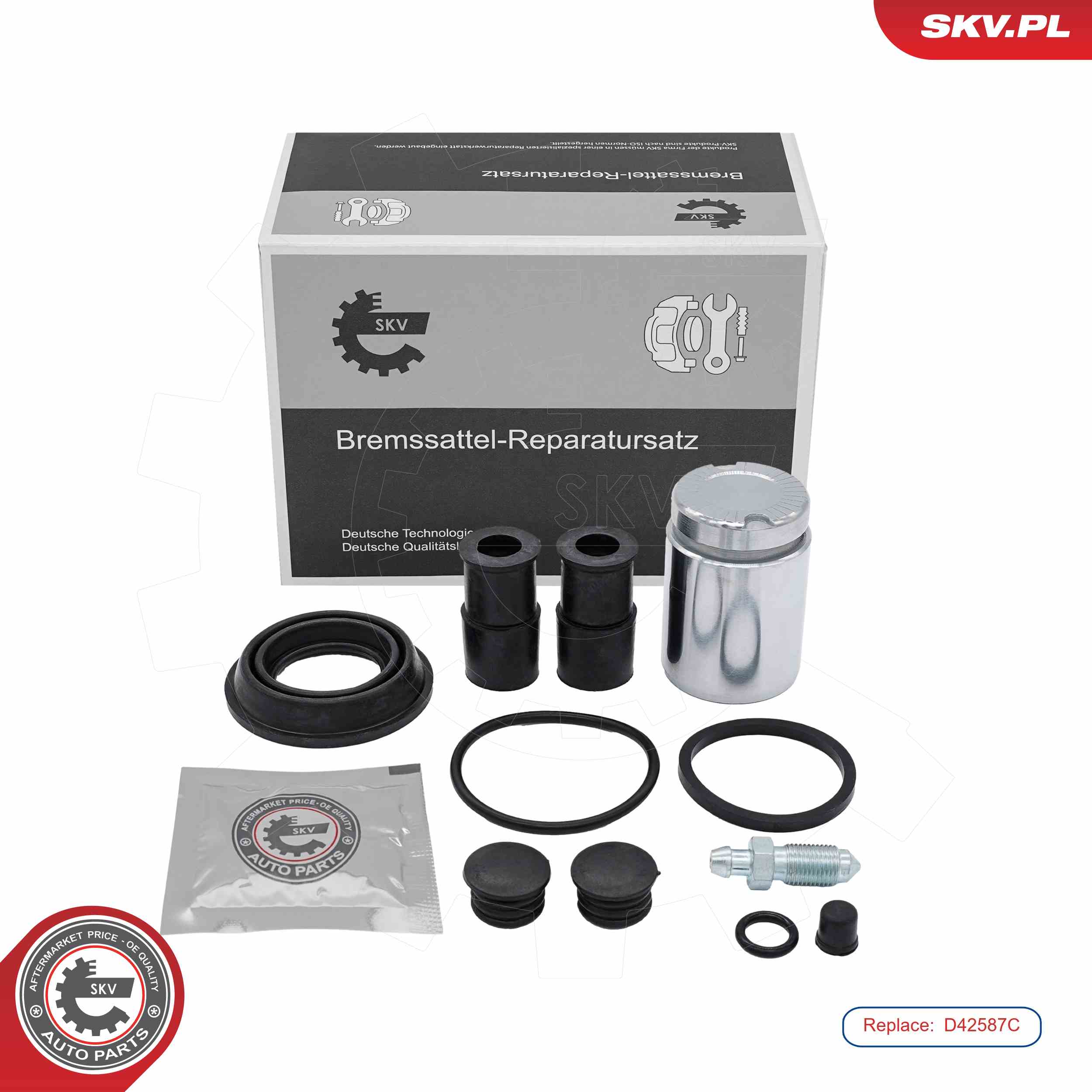 ESEN SKV Rep.sæt, bremsekaliper 91skv061 bagaksel for FORD VOLVO VAG JAGUAR LAND ROVER