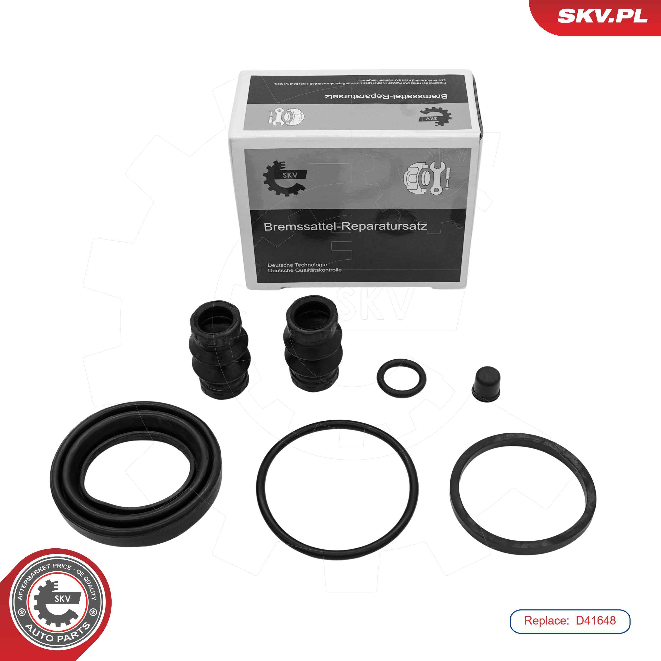 ESEN SKV Rep.sæt, bremsekaliper 91skv027 bagaksel for FIAT / LANCIA MERCEDES-BENZ