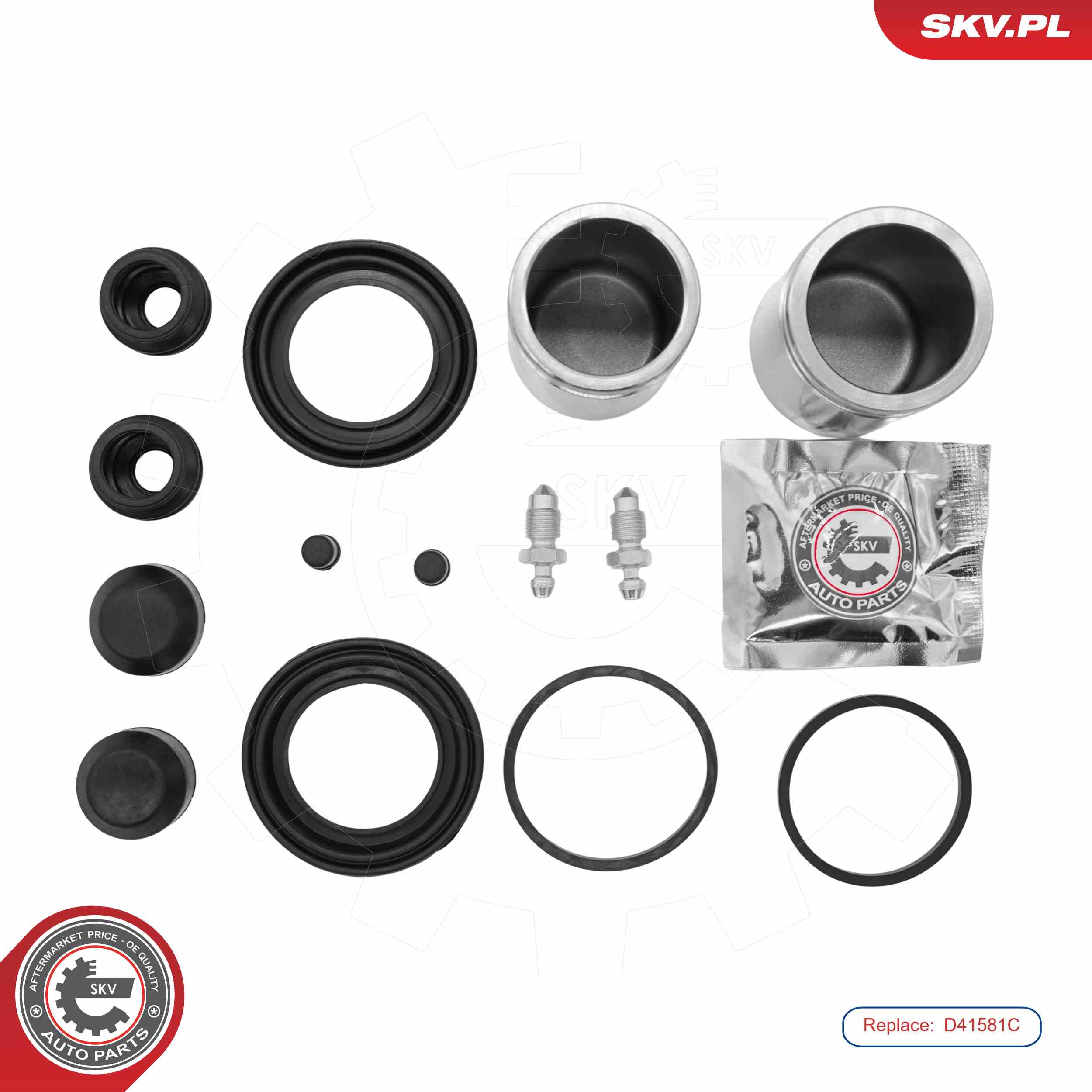 ESEN SKV Rep.sæt, bremsekaliper 91skv086 foraksel for FIAT / LANCIA PEUGEOT CITROËN