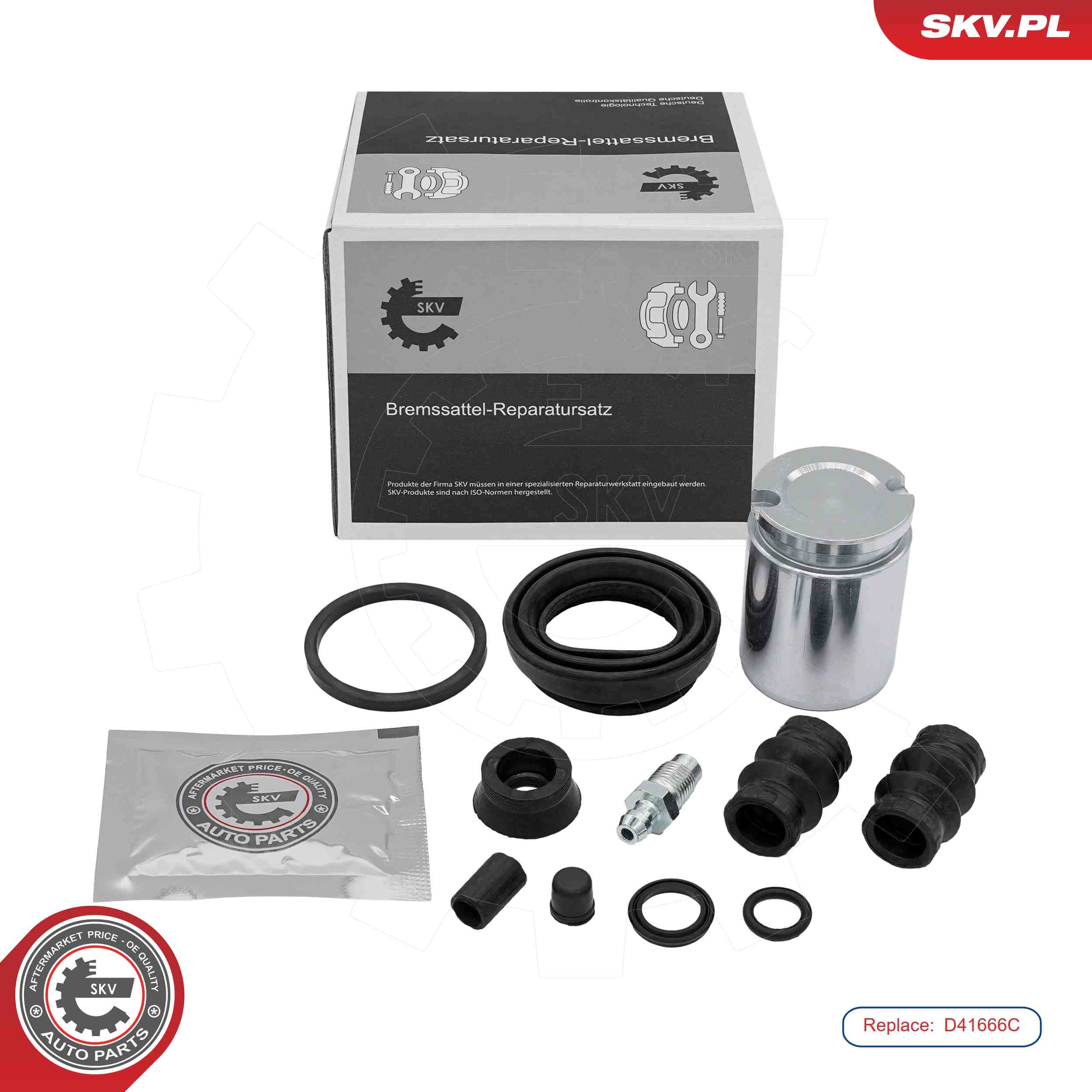 ESEN SKV Rep.sæt, bremsekaliper 91skv155 bagaksel for ALFA ROMEO FIAT / LANCIA
