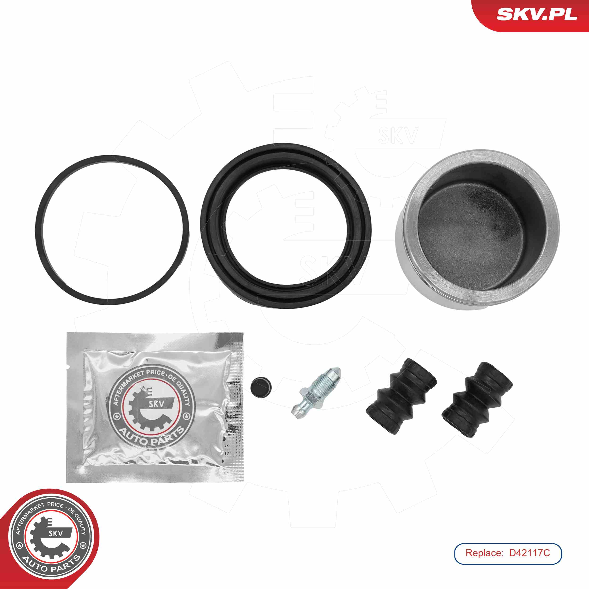 ESEN SKV Rep.sæt, bremsekaliper 91skv105 foraksel for JEEP CHRYSLER FIAT / LANCIA