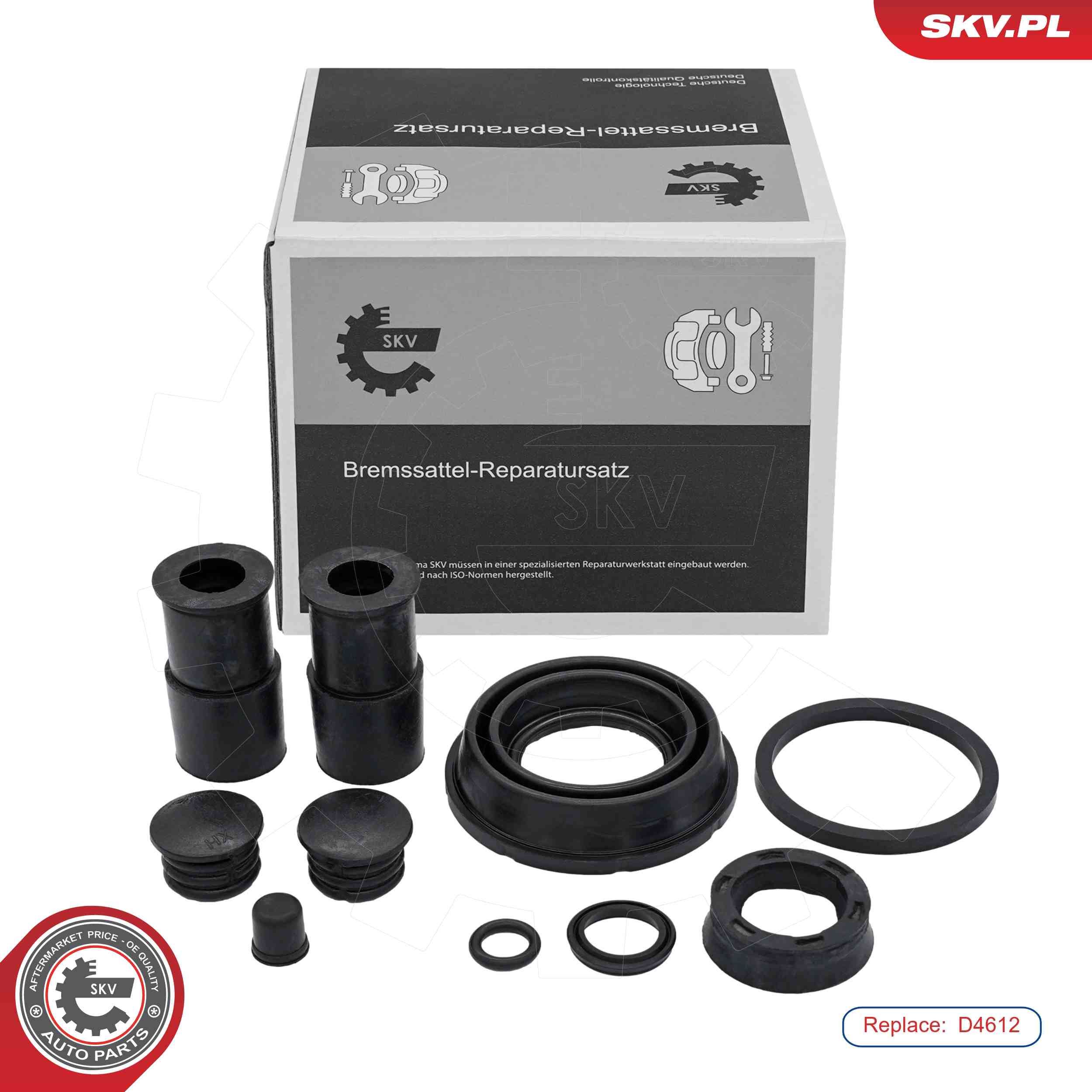 ESEN SKV Rep.sæt, bremsekaliper 91skv013 bagaksel for OPEL FORD VOLVO MAZDA RENAULT