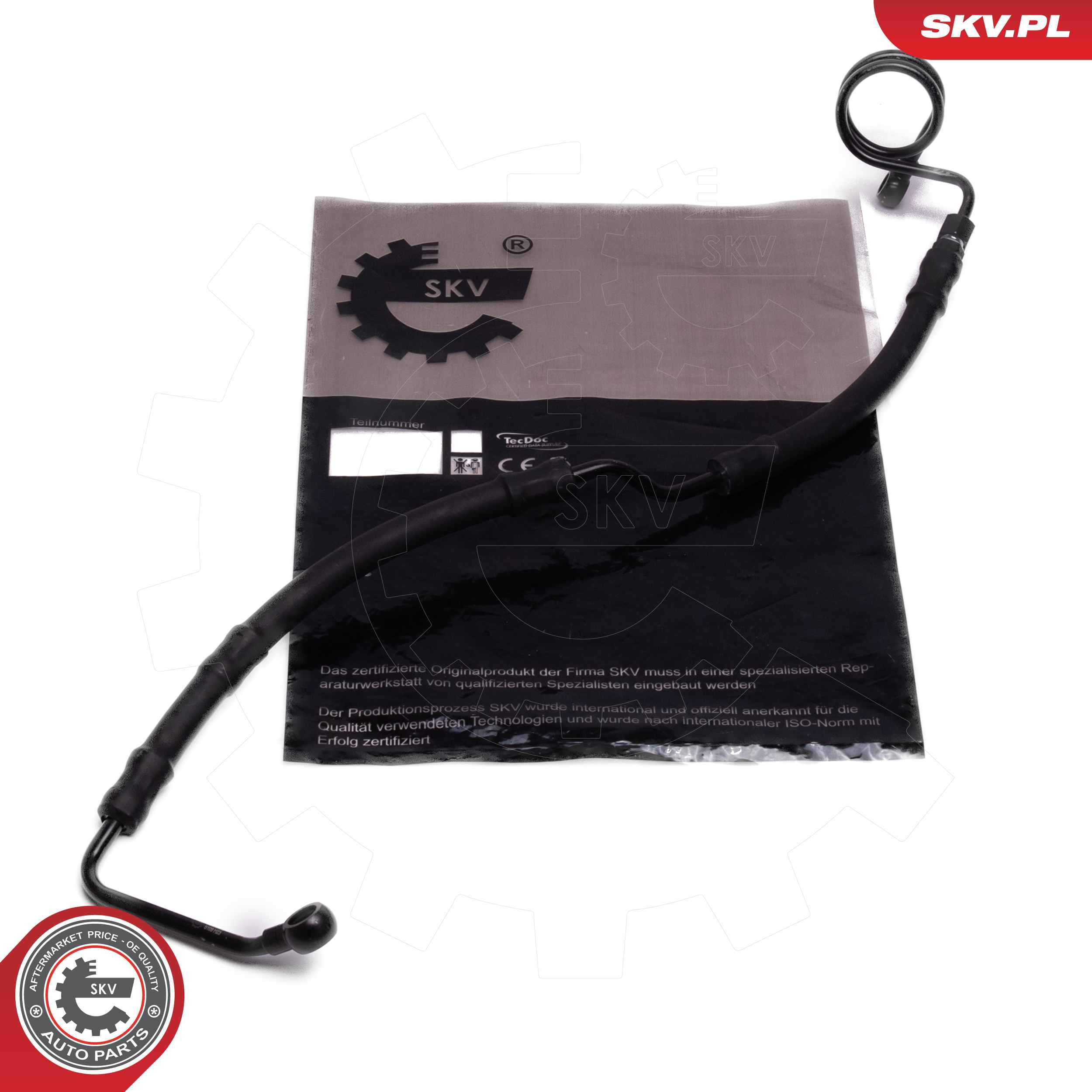 ESEN SKV Hydraulikslange, styretøj 10skv839 fra hydraulikpumpe til tandstang for AUDI