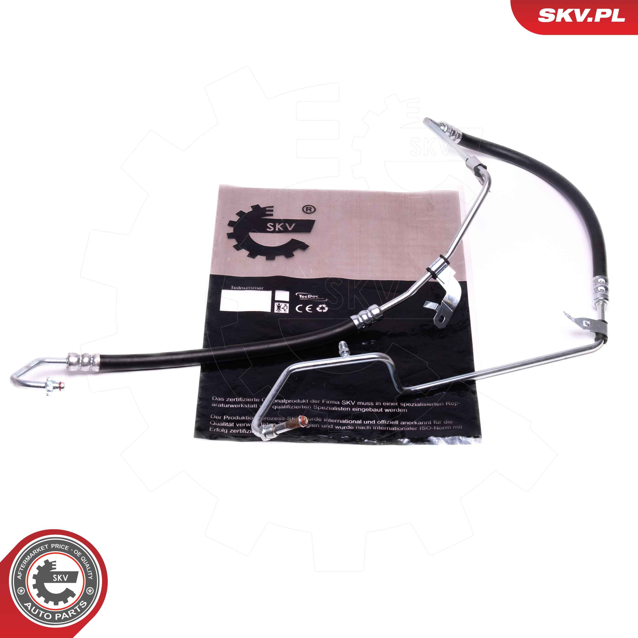 ESEN SKV Hydraulikslange, styretøj 10skv895 fra hydraulikpumpe til tandstang for RENAULT