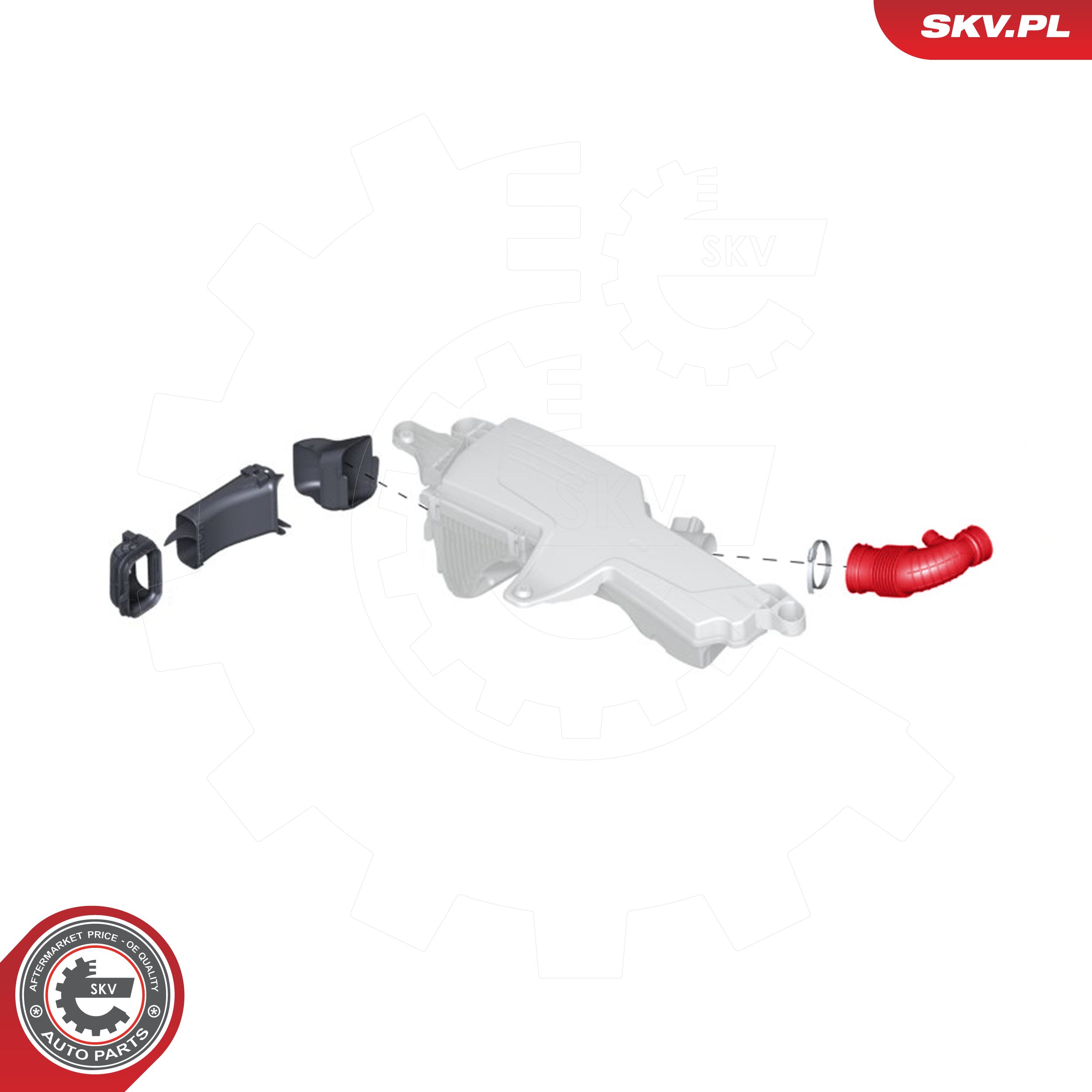 ESEN SKV Ladeluftslange 43skv122 for BMW