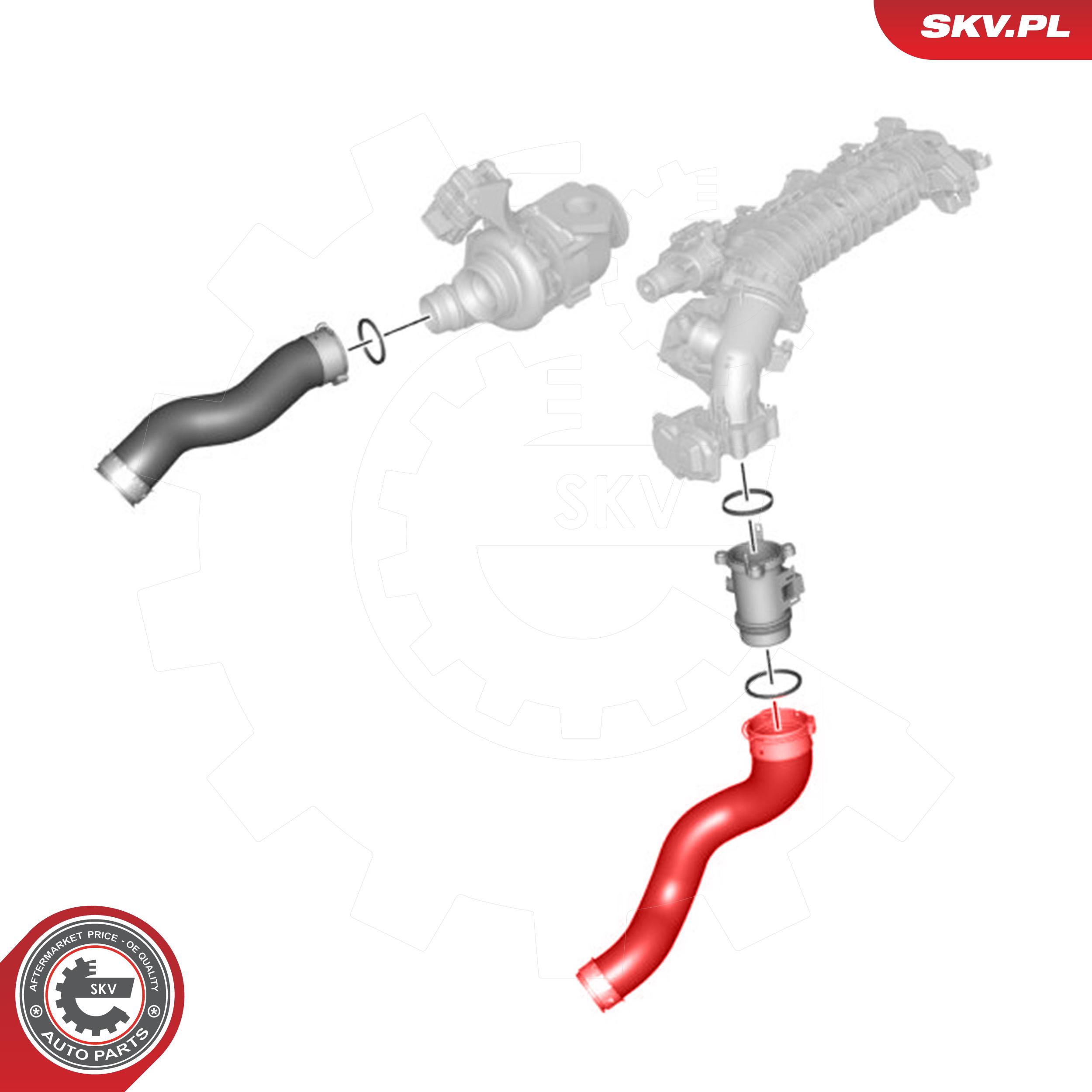 ESEN SKV Ladeluftslange 43skv241 for BMW