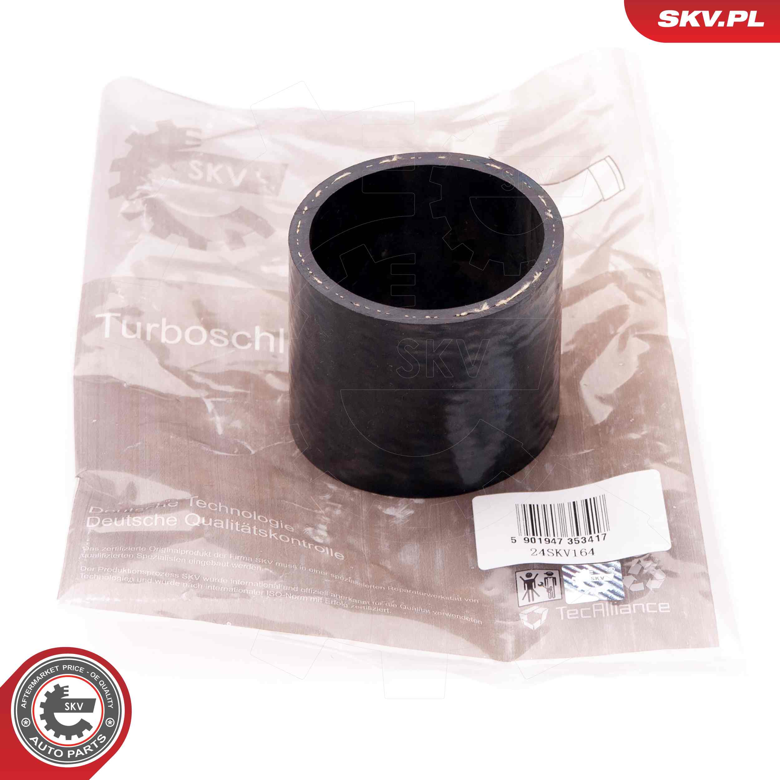 ESEN SKV Ladeluftslange 24skv164 midten for SEAT