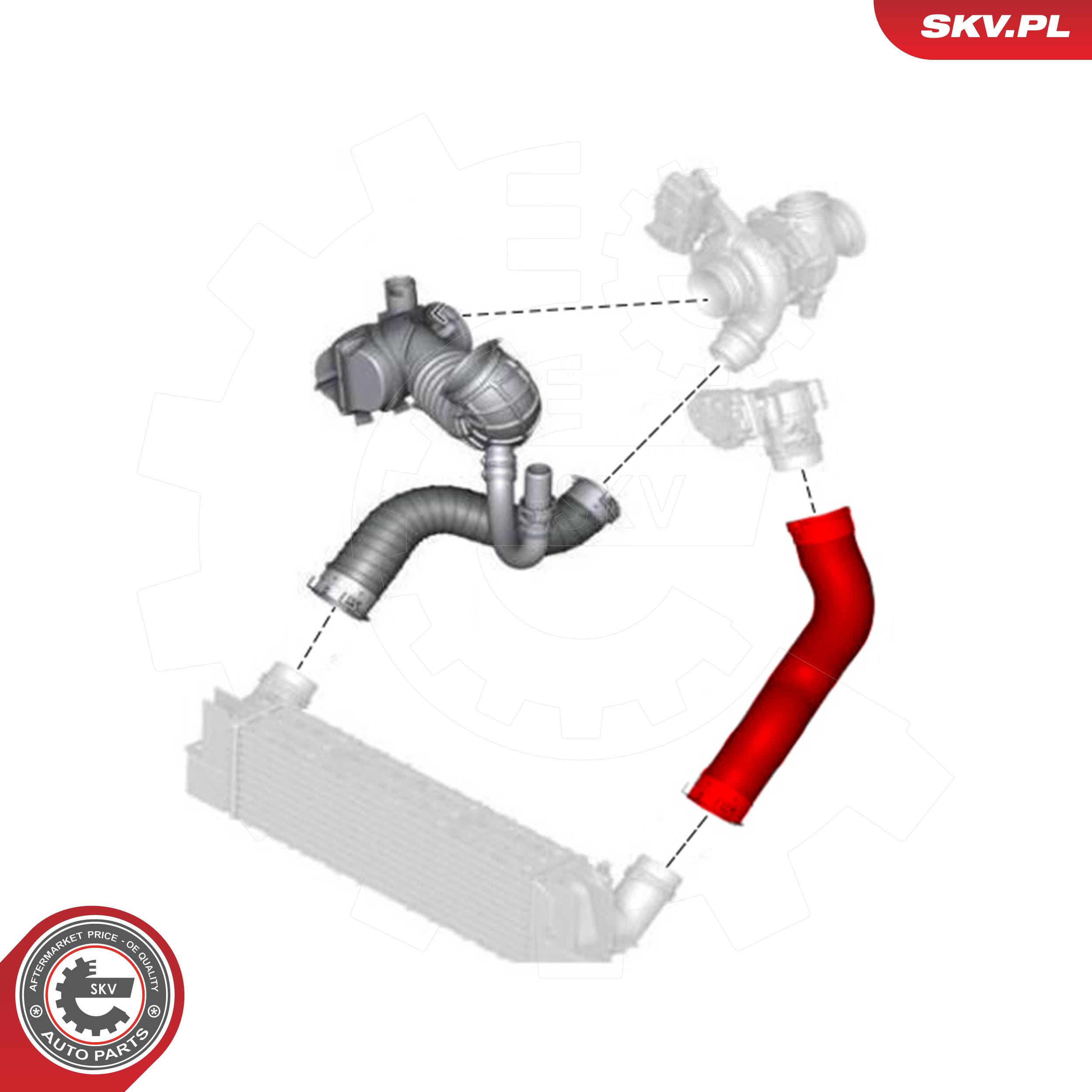ESEN SKV Ladeluftslange 24skv864 for BMW