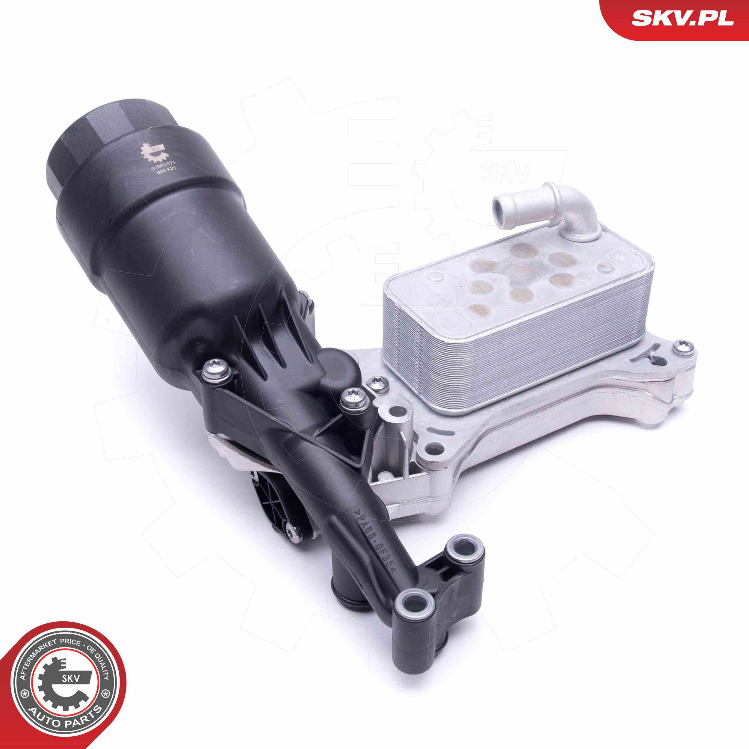 ESEN SKV Oliekøler, motorolie 31skv171 for JEEP MERCEDES-BENZ