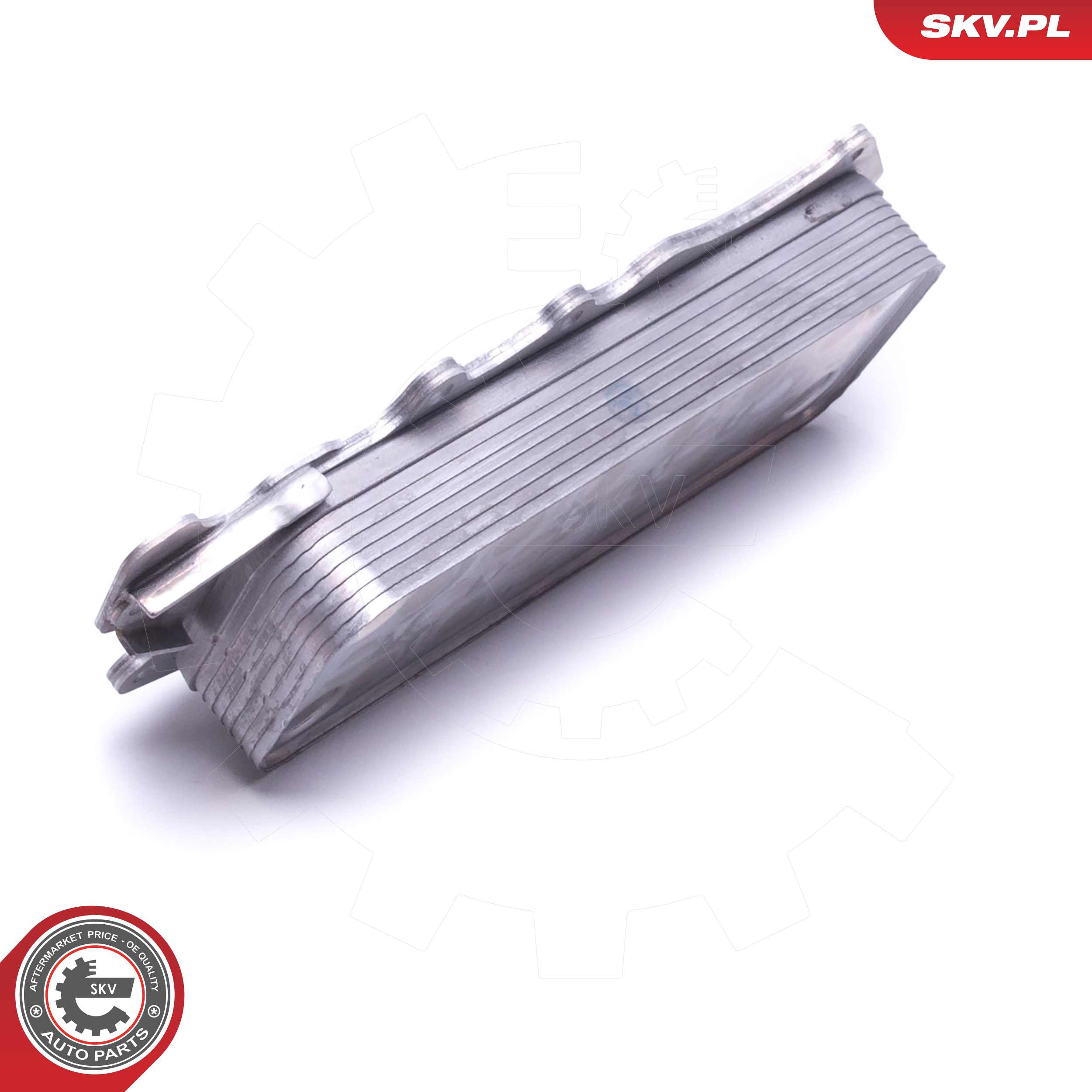 ESEN SKV Oliekøler, motorolie 31skv217 foran for CHRYSLER MERCEDES-BENZ JEEP