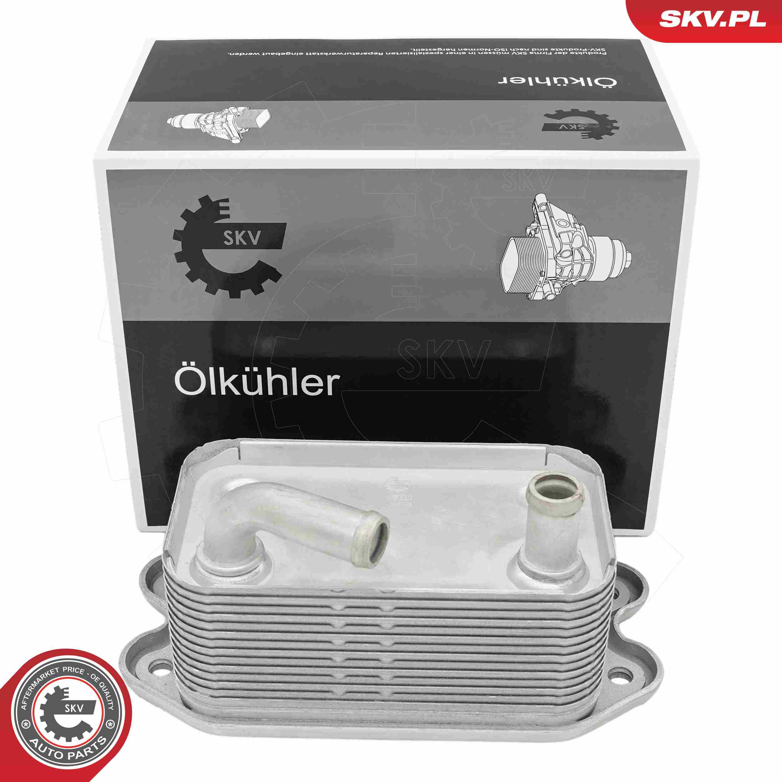 ESEN SKV Oliekøler, motorolie 31skv302 for FORD VOLVO