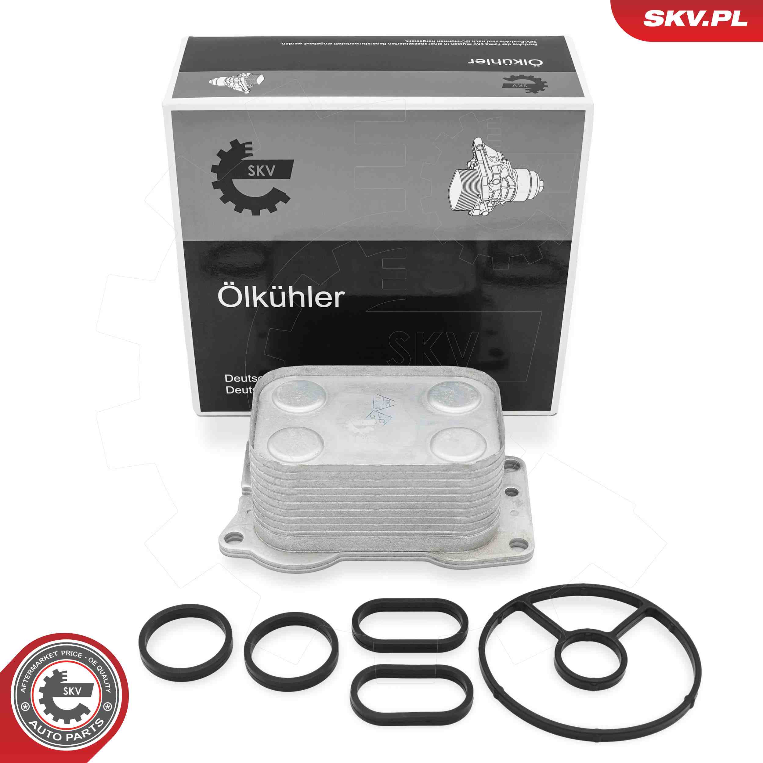 ESEN SKV Oliekøler, motorolie 31skv382 for FORD VOLVO LANCIA DS TOYOTA