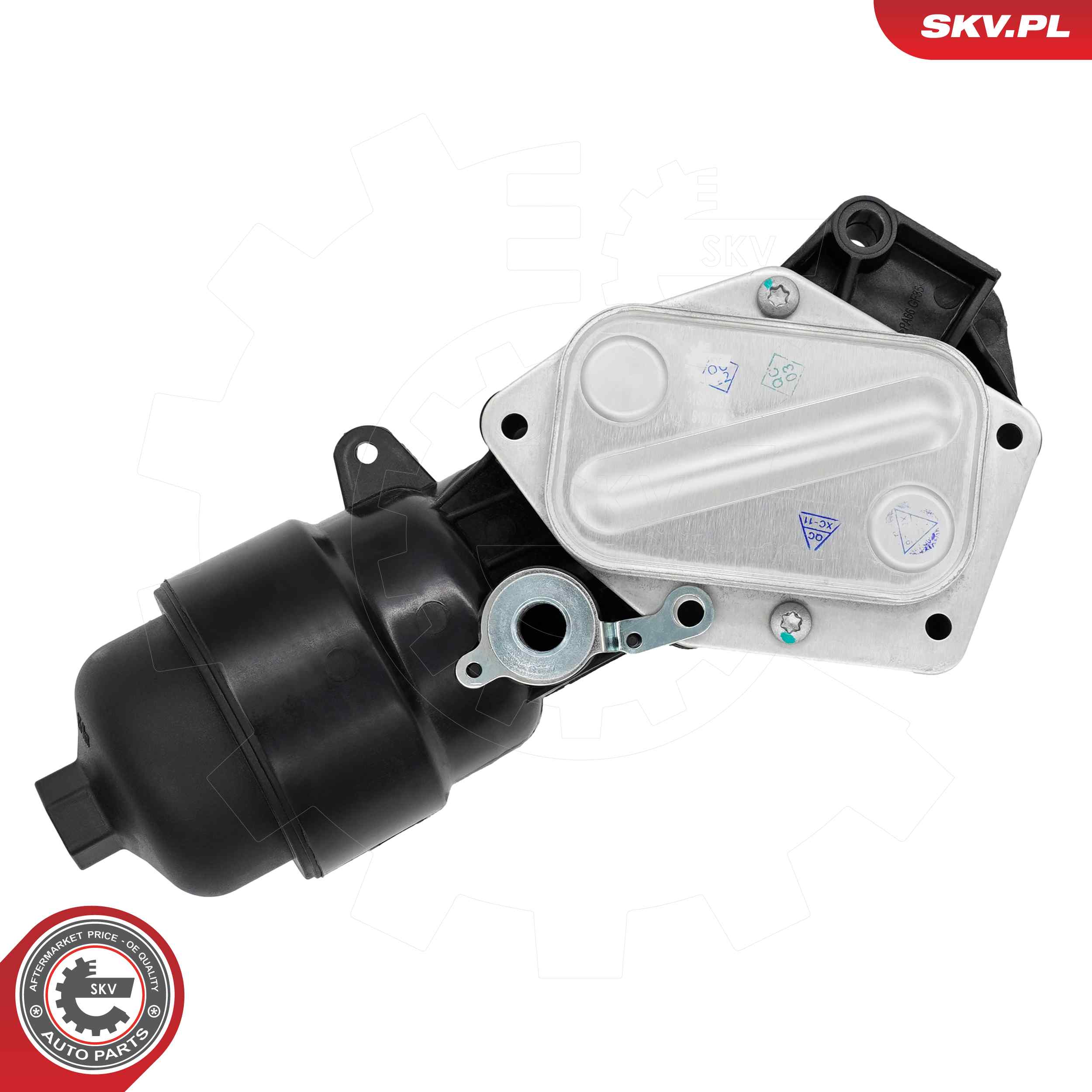ESEN SKV Oliekøler, motorolie 31skv387 for LANCIA CHRYSLER