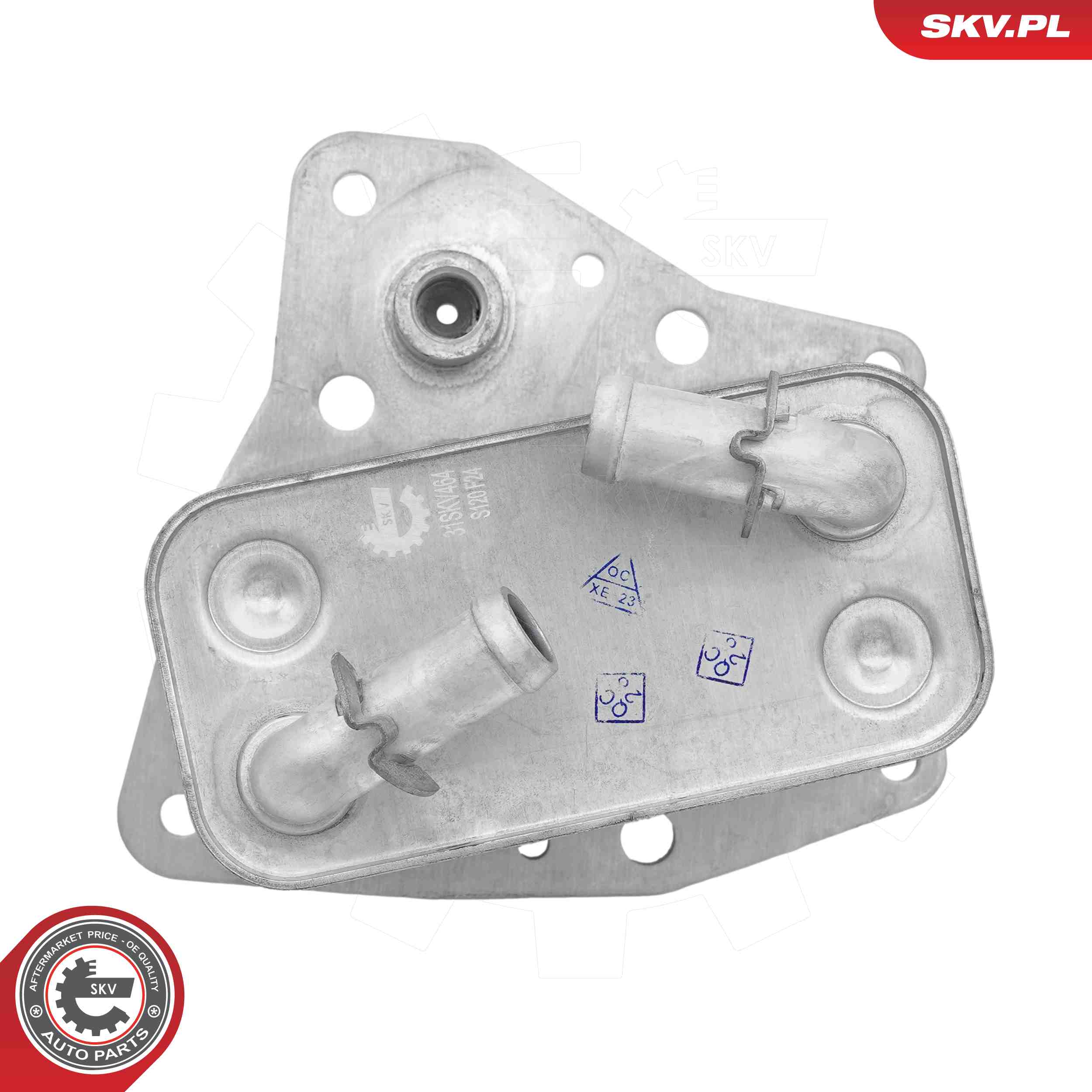 ESEN SKV Oliekøler, motorolie 31skv464 for SAAB LANCIA
