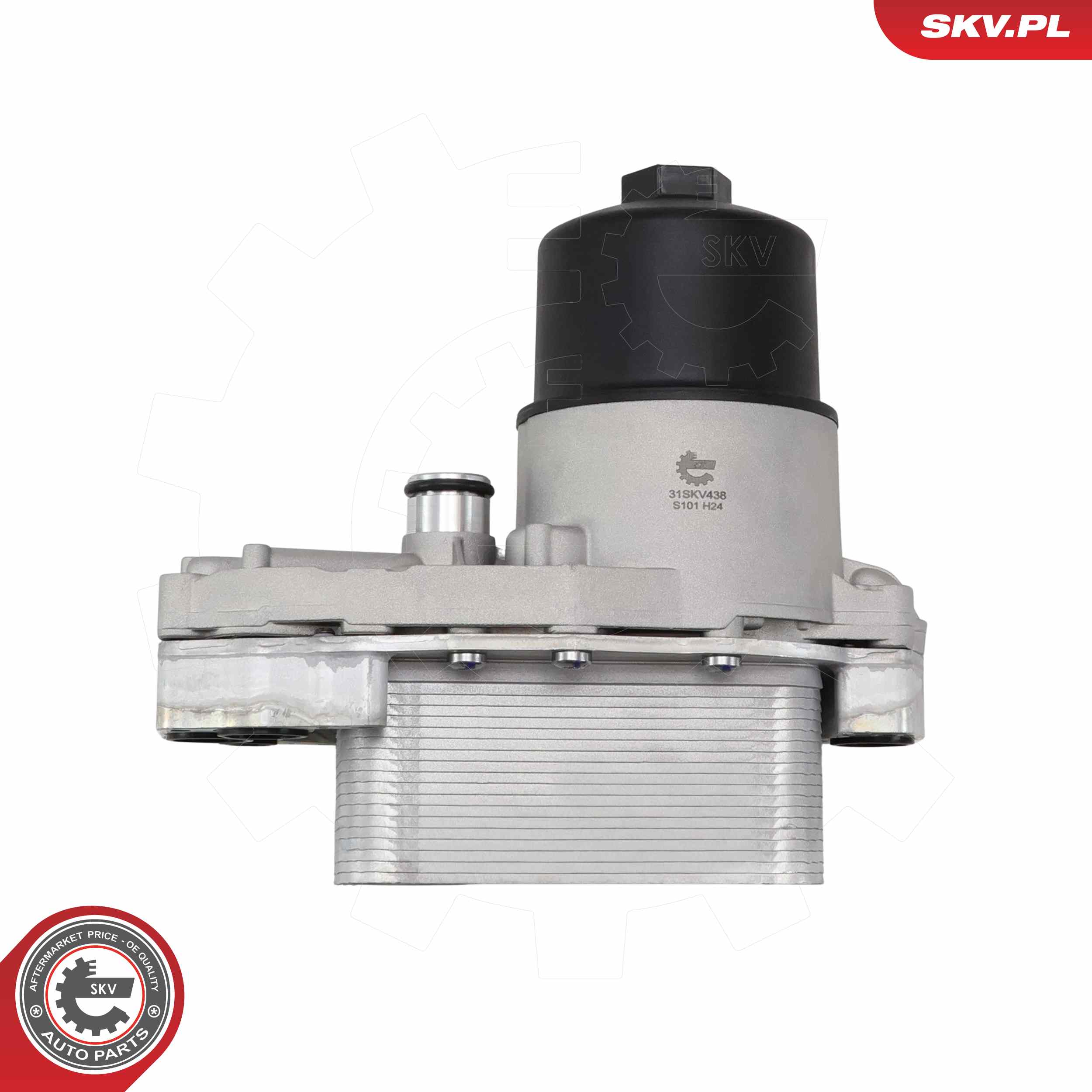 ESEN SKV Oliekøler, motorolie 31skv438 for PEUGEOT JAGUAR LAND ROVER