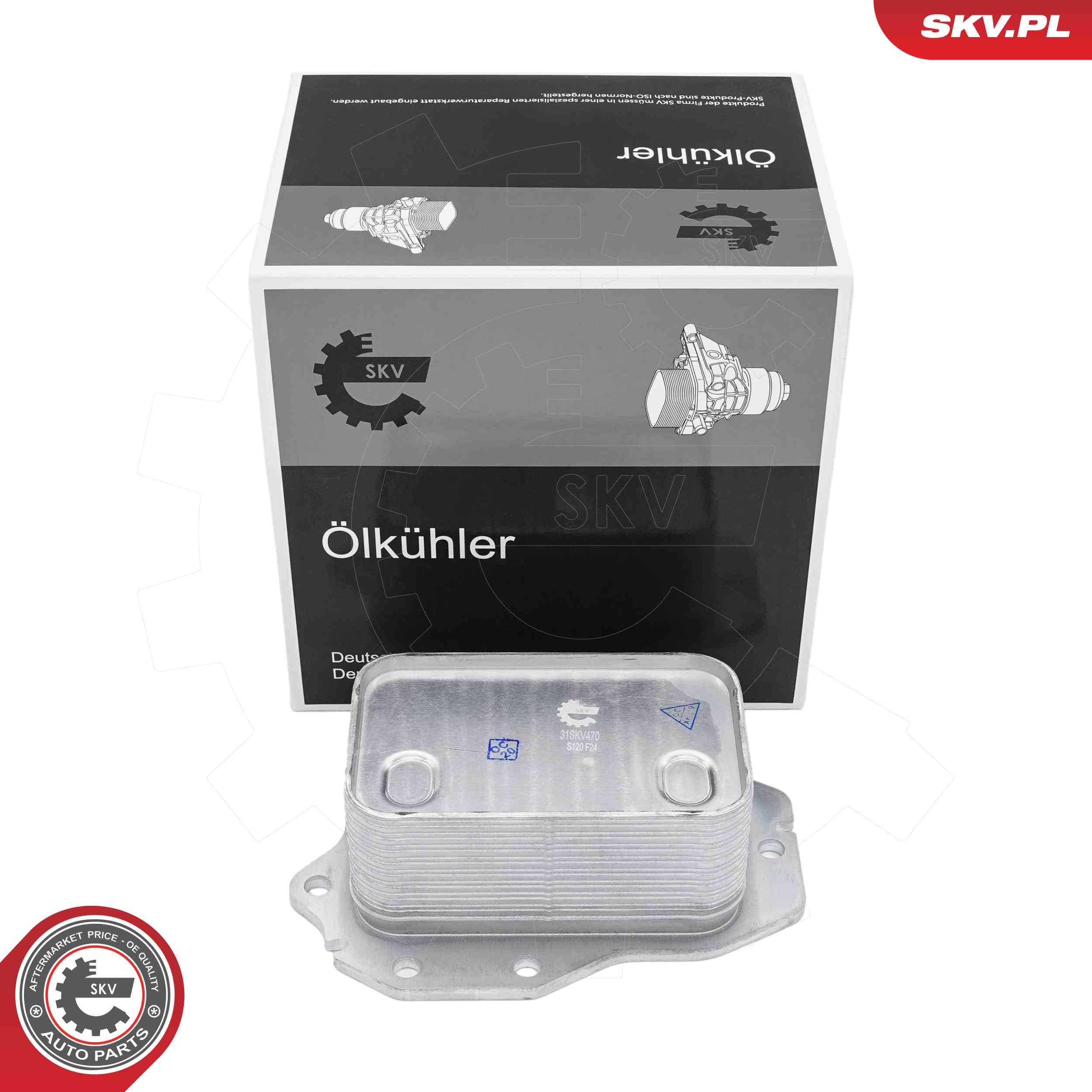 ESEN SKV Oliekøler, motorolie 31skv470 for BMW