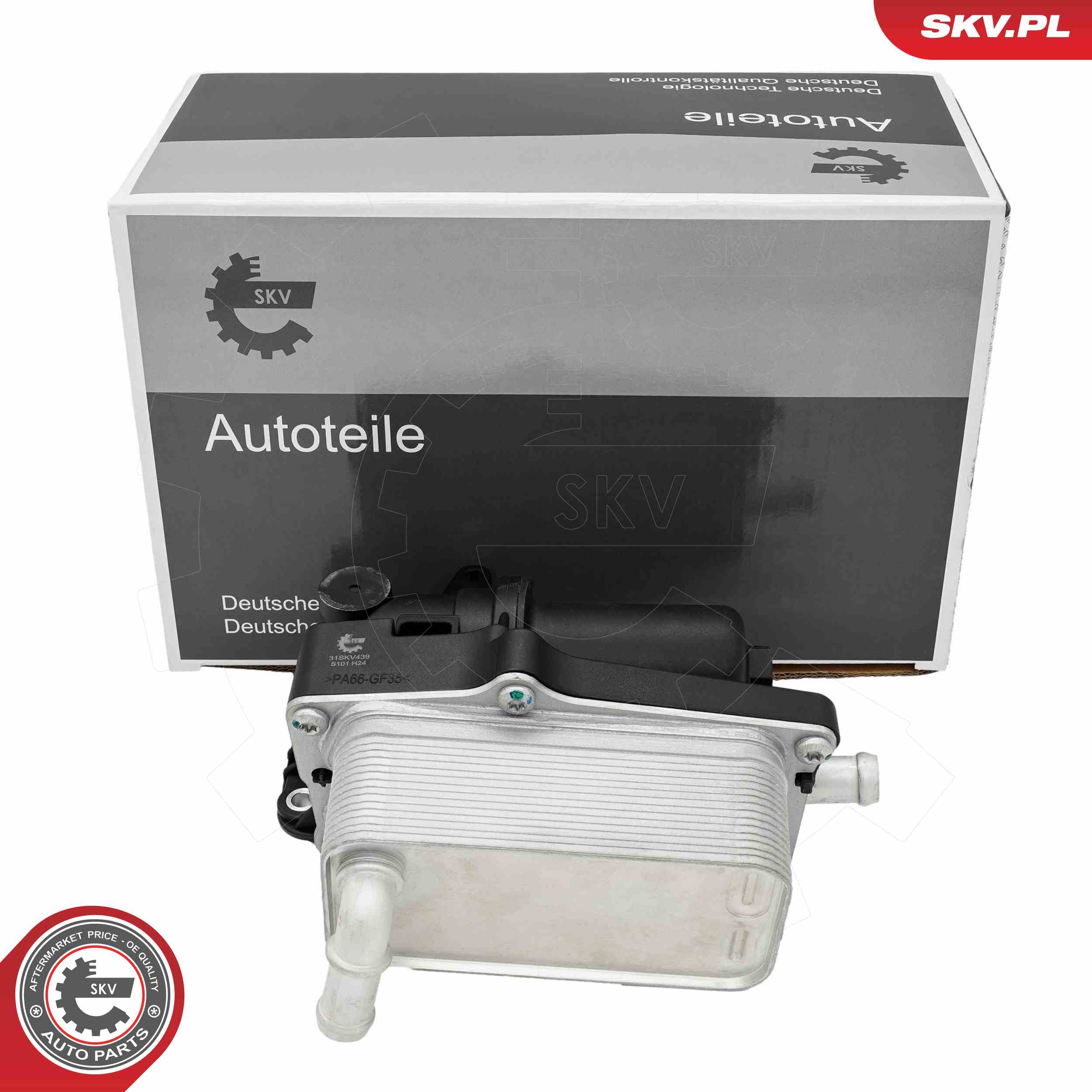 ESEN SKV Oliekøler, motorolie 31skv439 for MERCEDES-BENZ