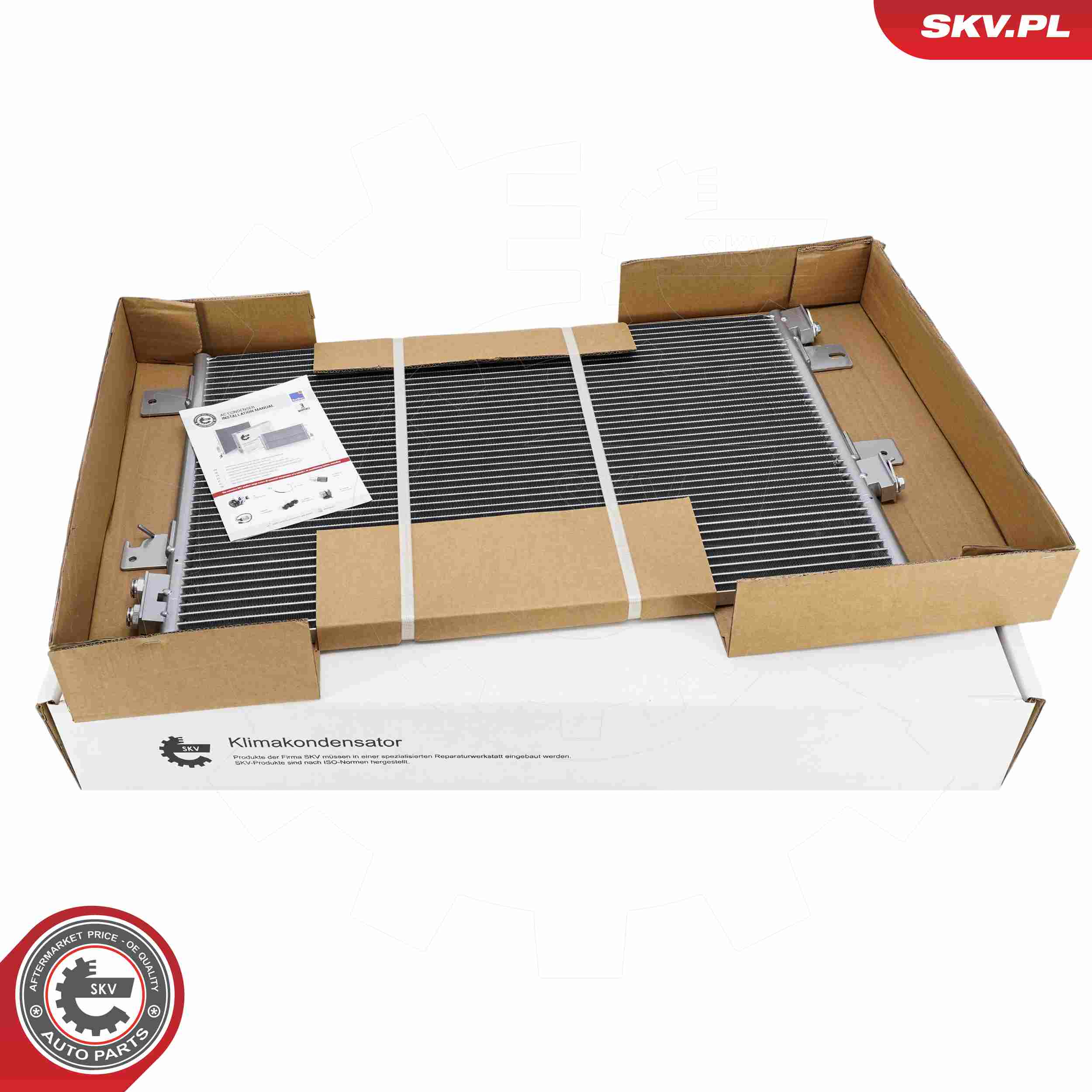 ESEN SKV Kondensor, klimaanlæg 86skv532 for JEEP
