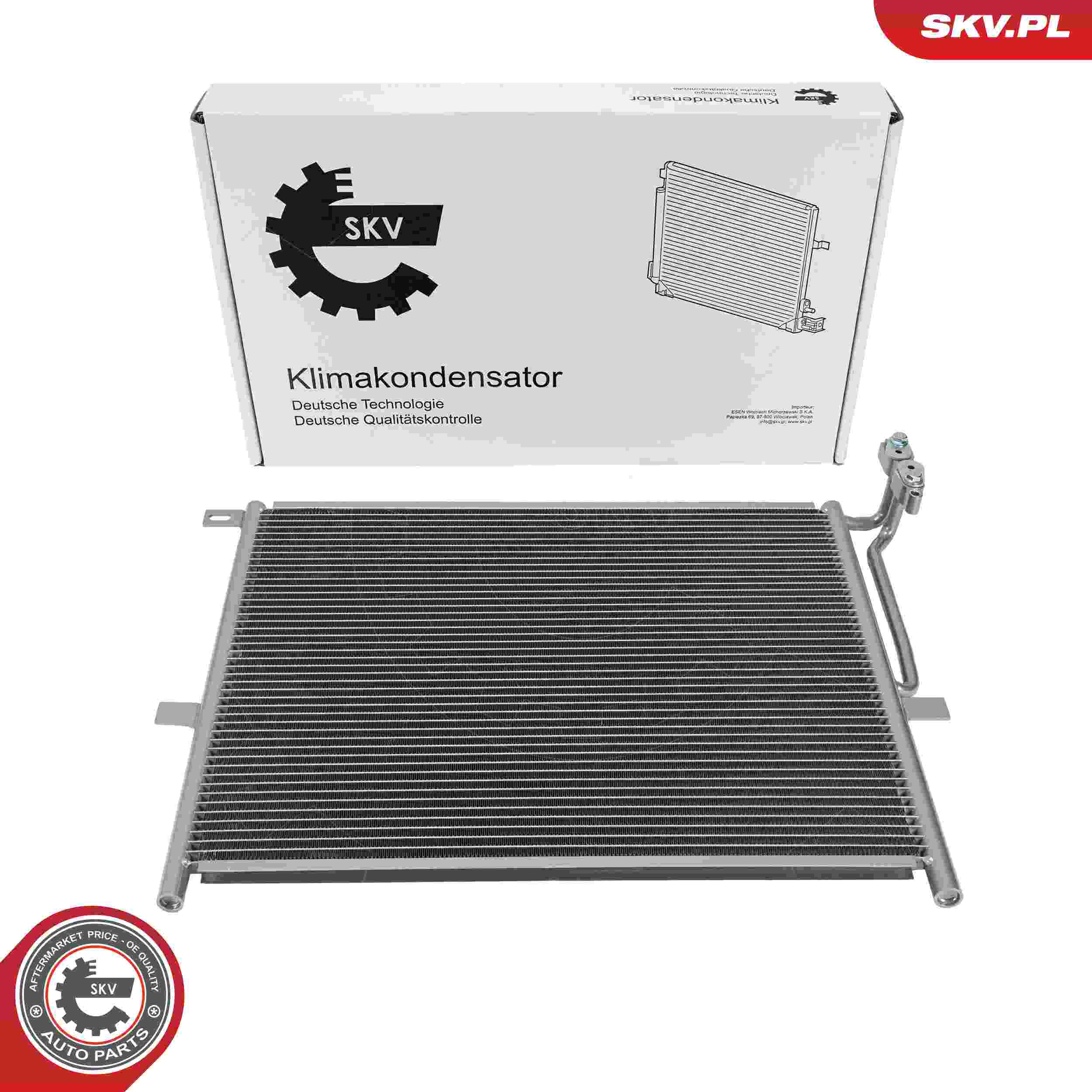 ESEN SKV Kondensor, klimaanlæg 86skv597 for BMW RENAULT