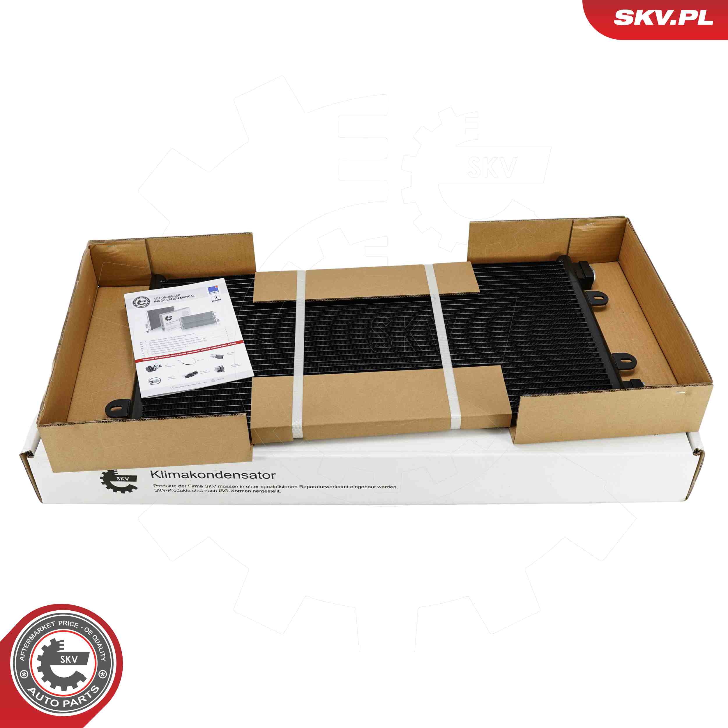ESEN SKV Kondensor, klimaanlæg 86skv300 for FIAT