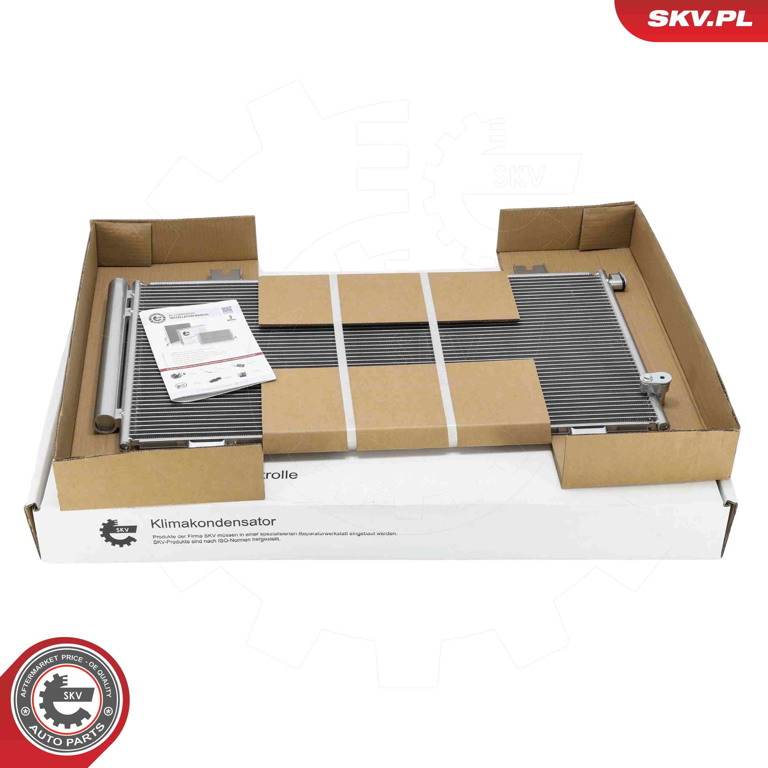 ESEN SKV Kondensor, klimaanlæg 86skv600 for HONDA