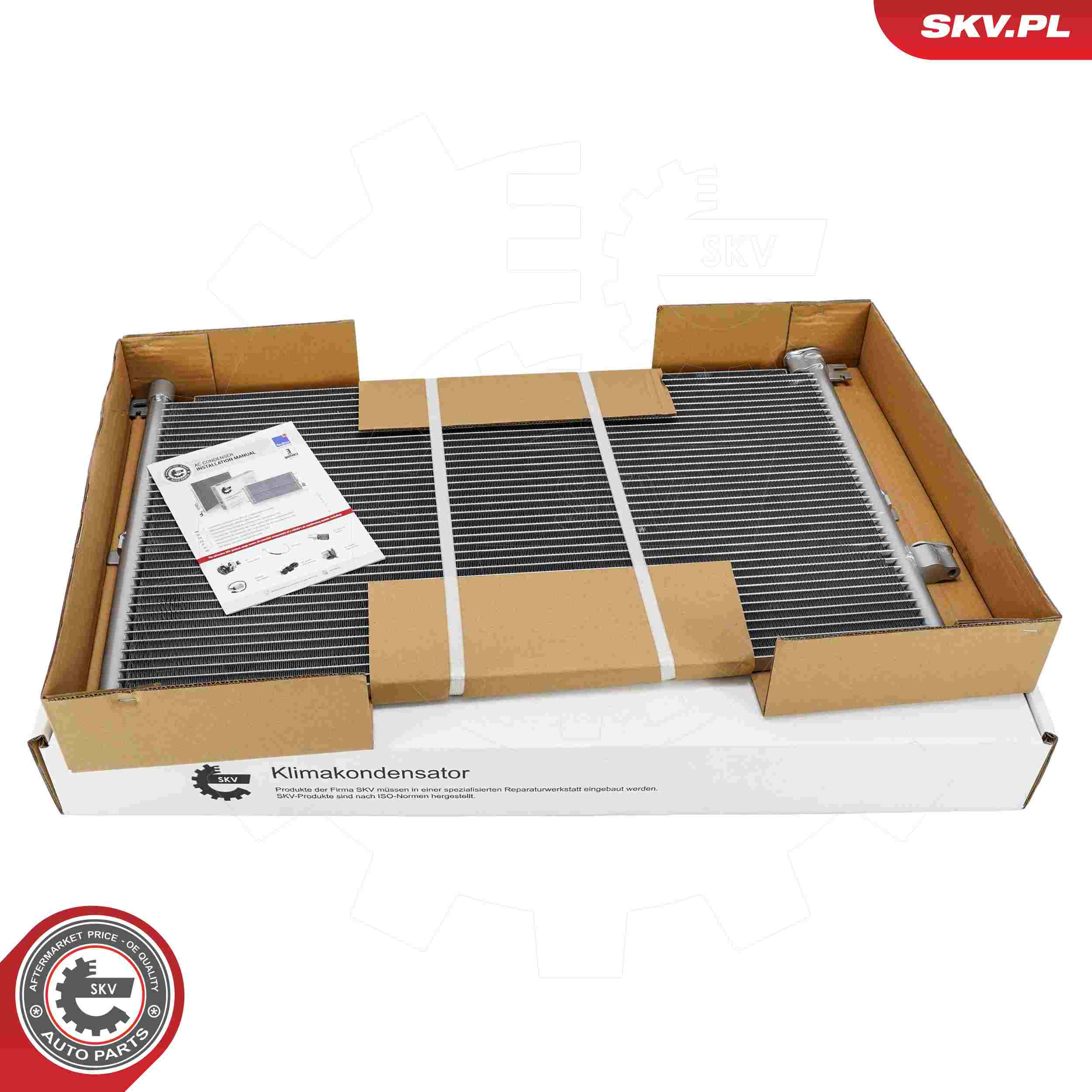 ESEN SKV Kondensor, klimaanlæg 86skv221 for FORD FORD (CHANGAN)