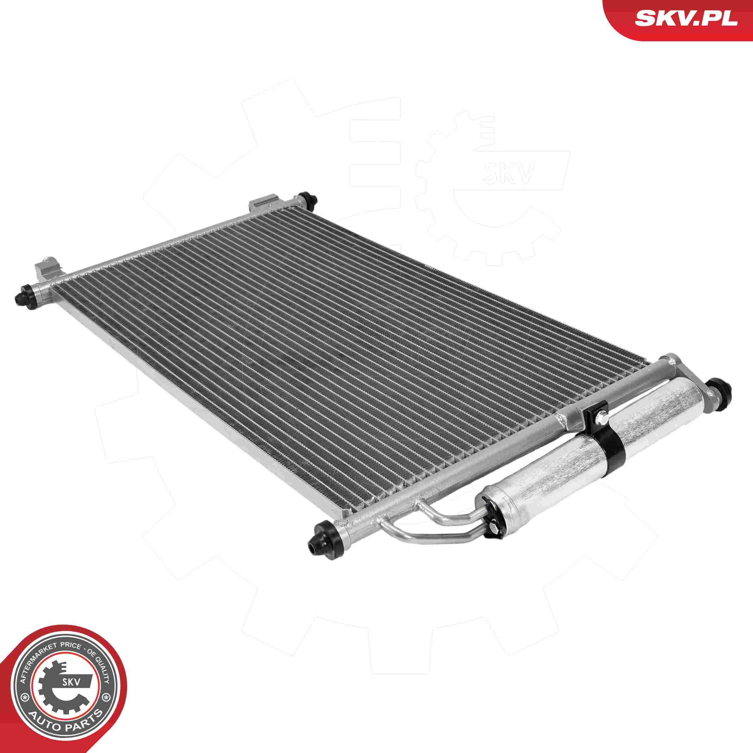 ESEN SKV Kondensor, klimaanlæg 86skv082 for NISSAN