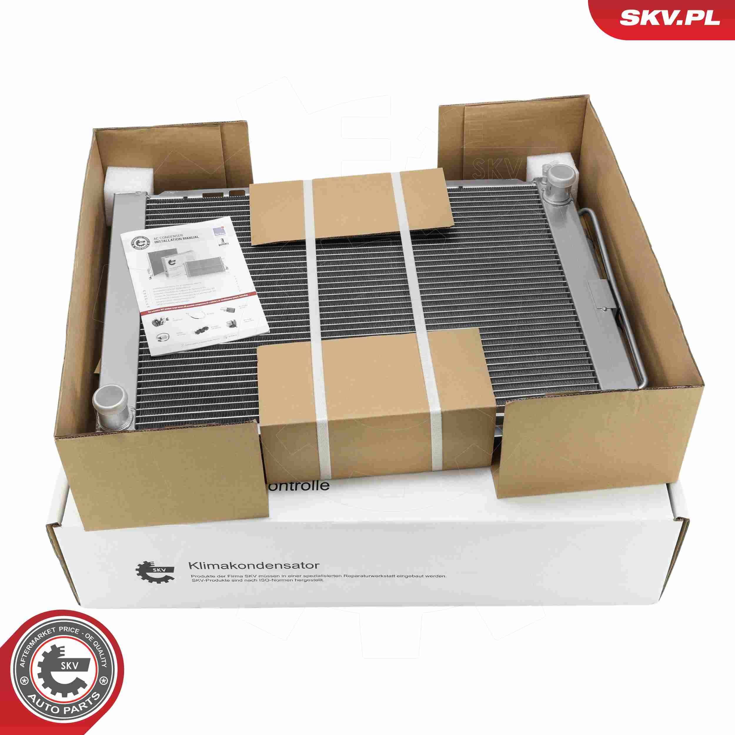 ESEN SKV Kondensor, klimaanlæg 86skv463 for RENAULT