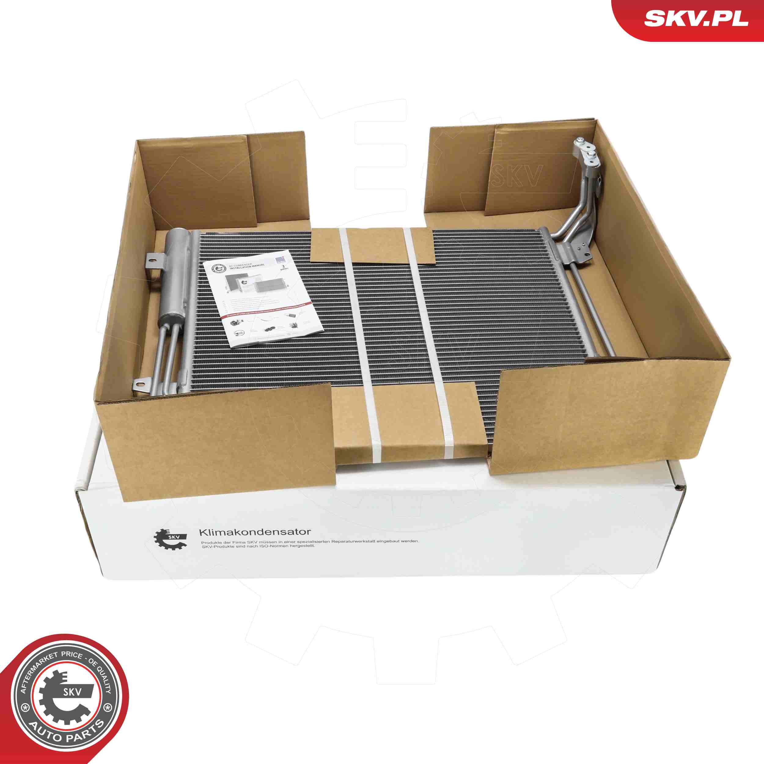 ESEN SKV Kondensor, klimaanlæg 86skv065 for VW