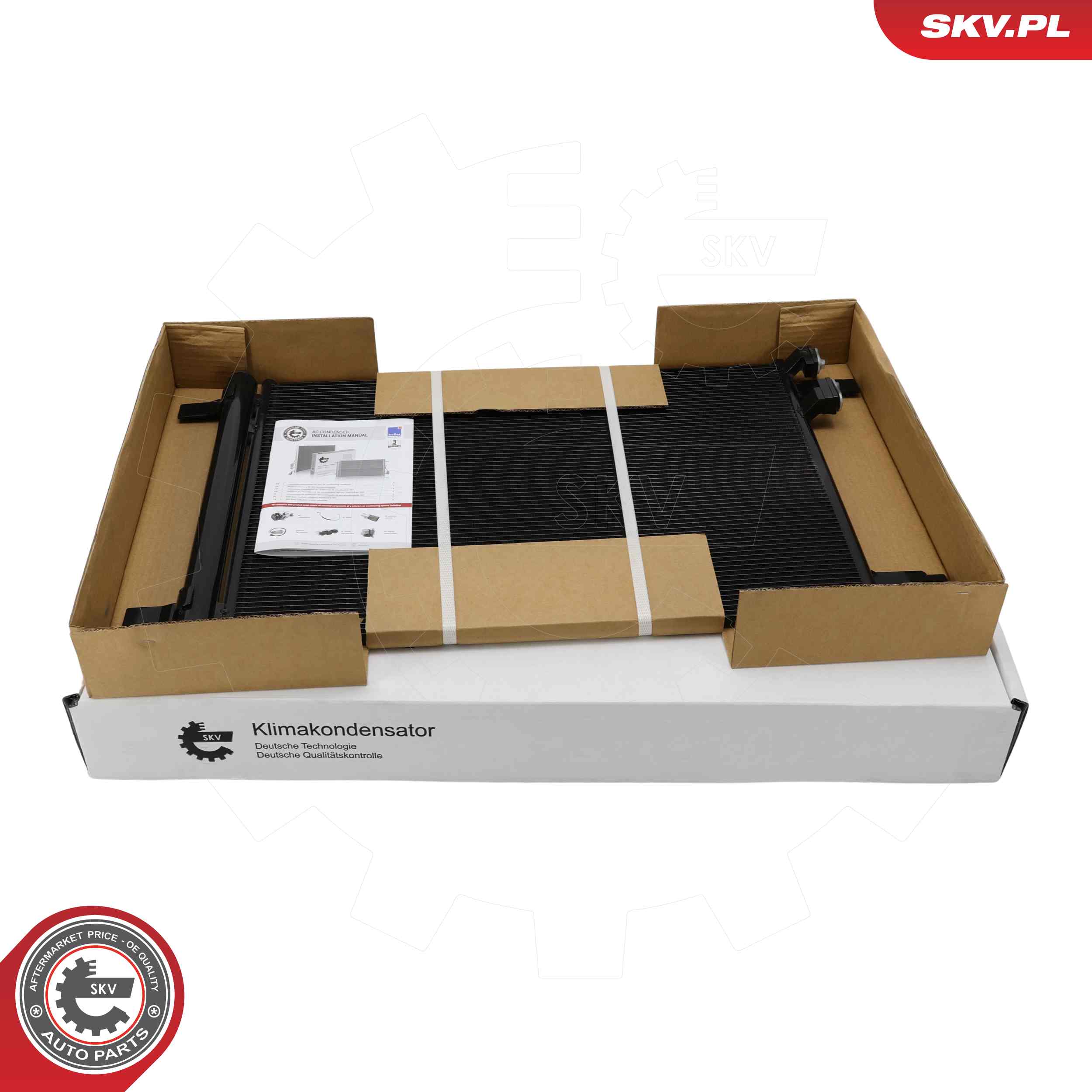 ESEN SKV Kondensor, klimaanlæg 86skv227 for VW CUPRA