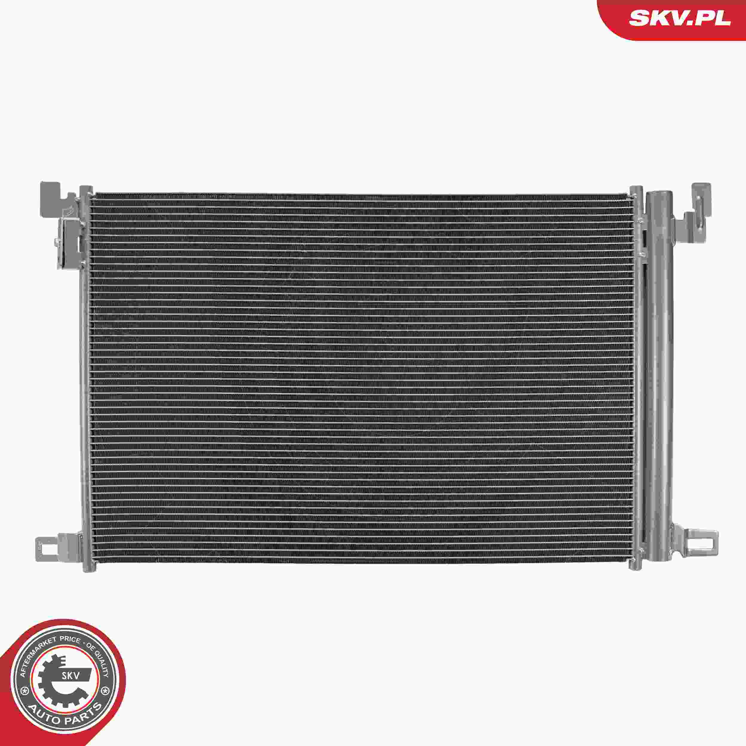 ESEN SKV Kondensor, klimaanlæg 86skv637 for AUDI BENTLEY PORSCHE