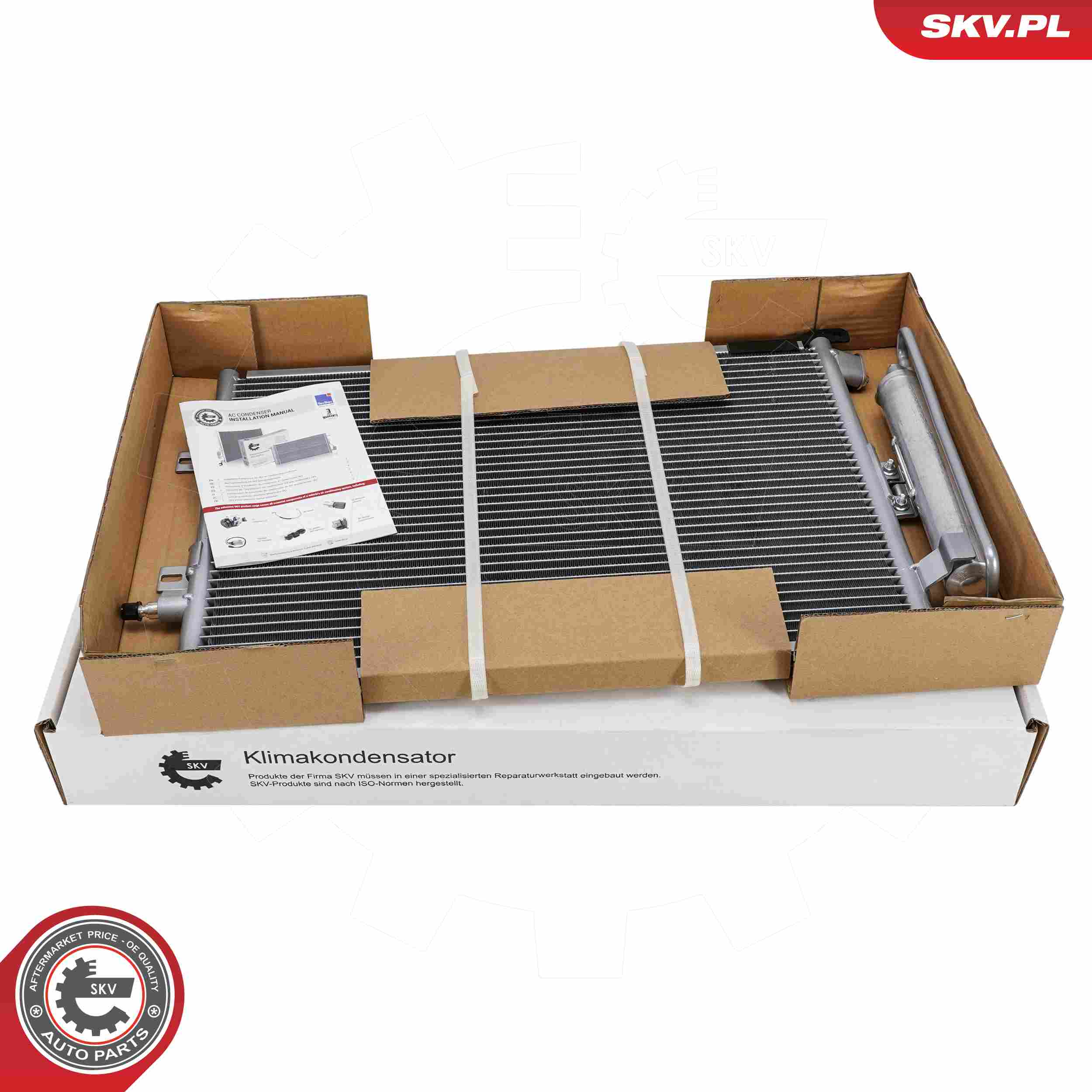 ESEN SKV Kondensor, klimaanlæg 86skv658 for RENAULT