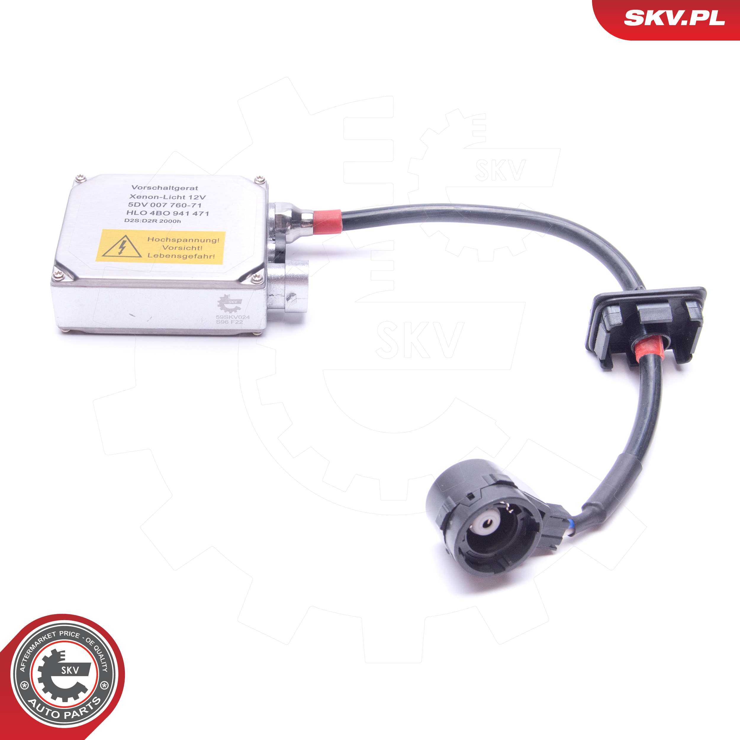 ESEN SKV Styreenhed, belysning 59skv024 venstre for FERRARI OPEL BMW VOLVO FIAT GENERAL MOTORS MERCEDES-BENZ AUDI VW PORSCHE HYUNDAI