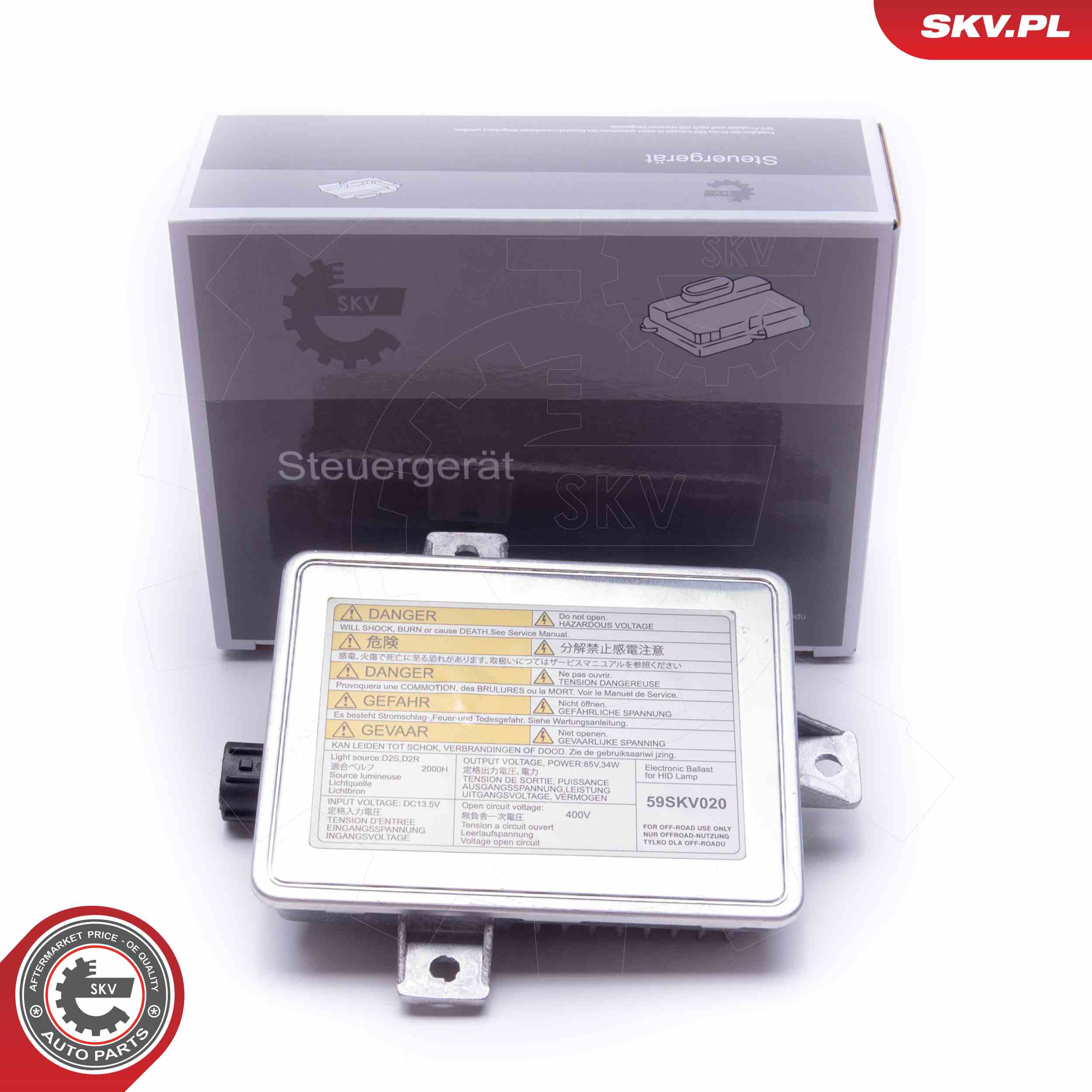 ESEN SKV Styreenhed, belysning 59skv020 for HONDA MAZDA