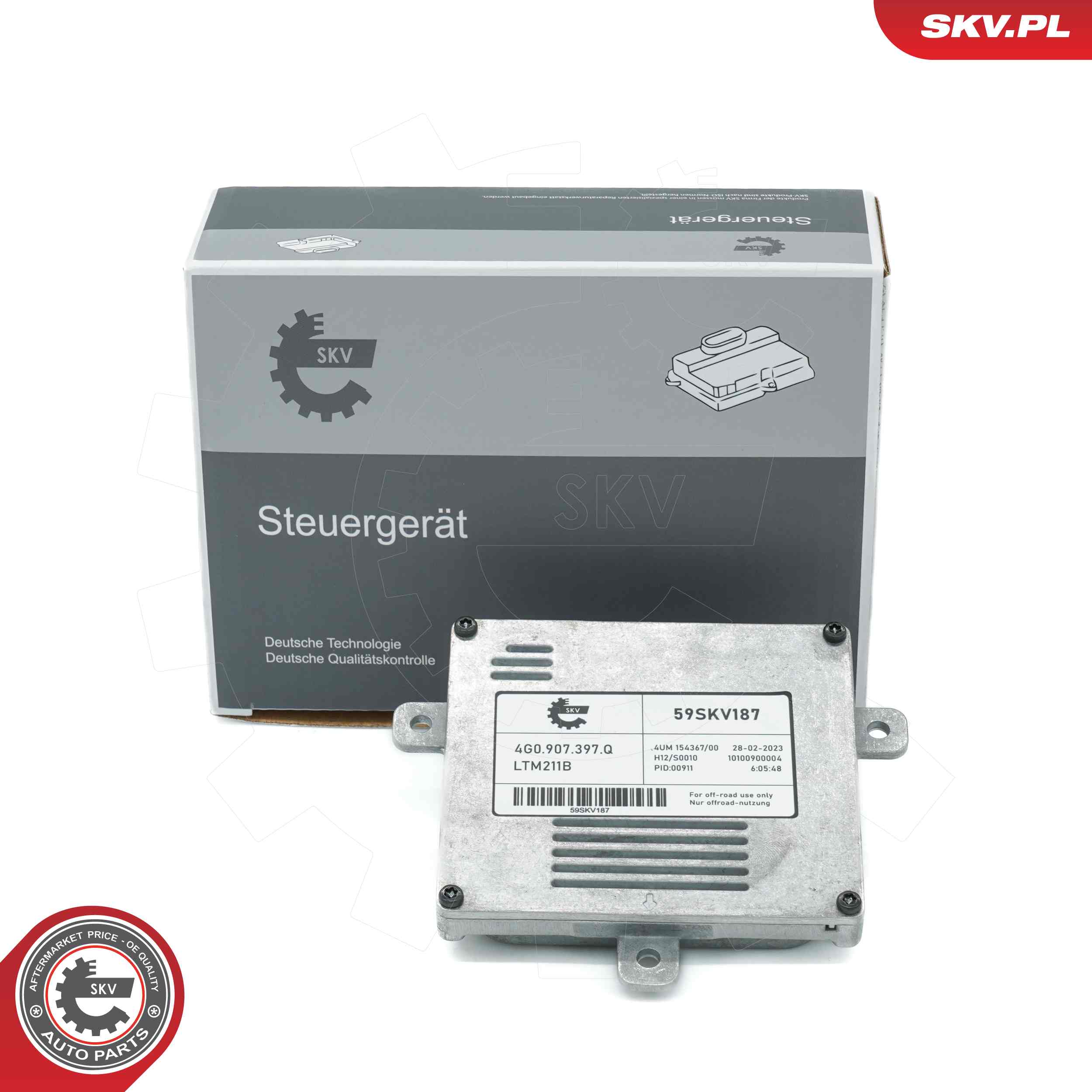ESEN SKV Styreenhed, belysning 59skv187 venstre for SEAT