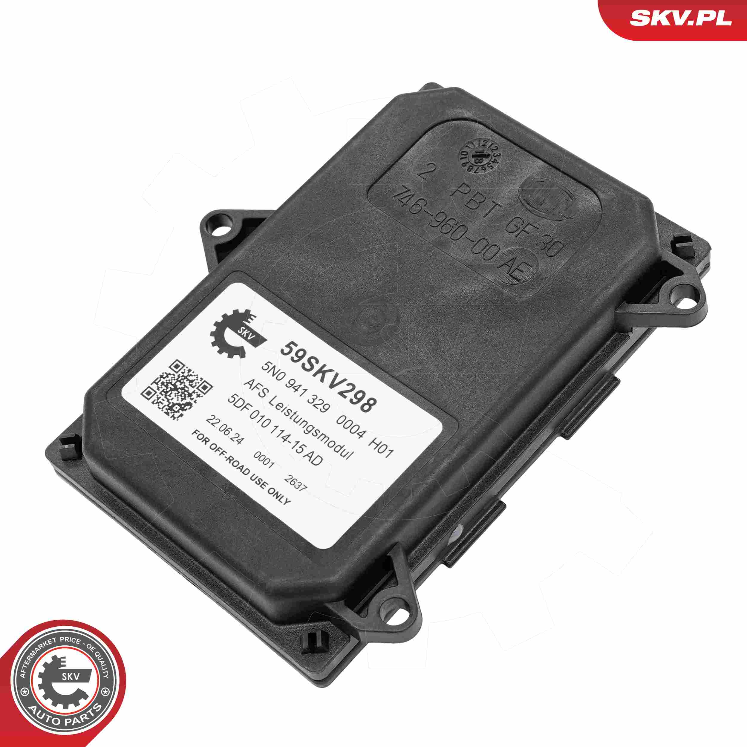 ESEN SKV Styreenhed, belysning 59skv298 for VW